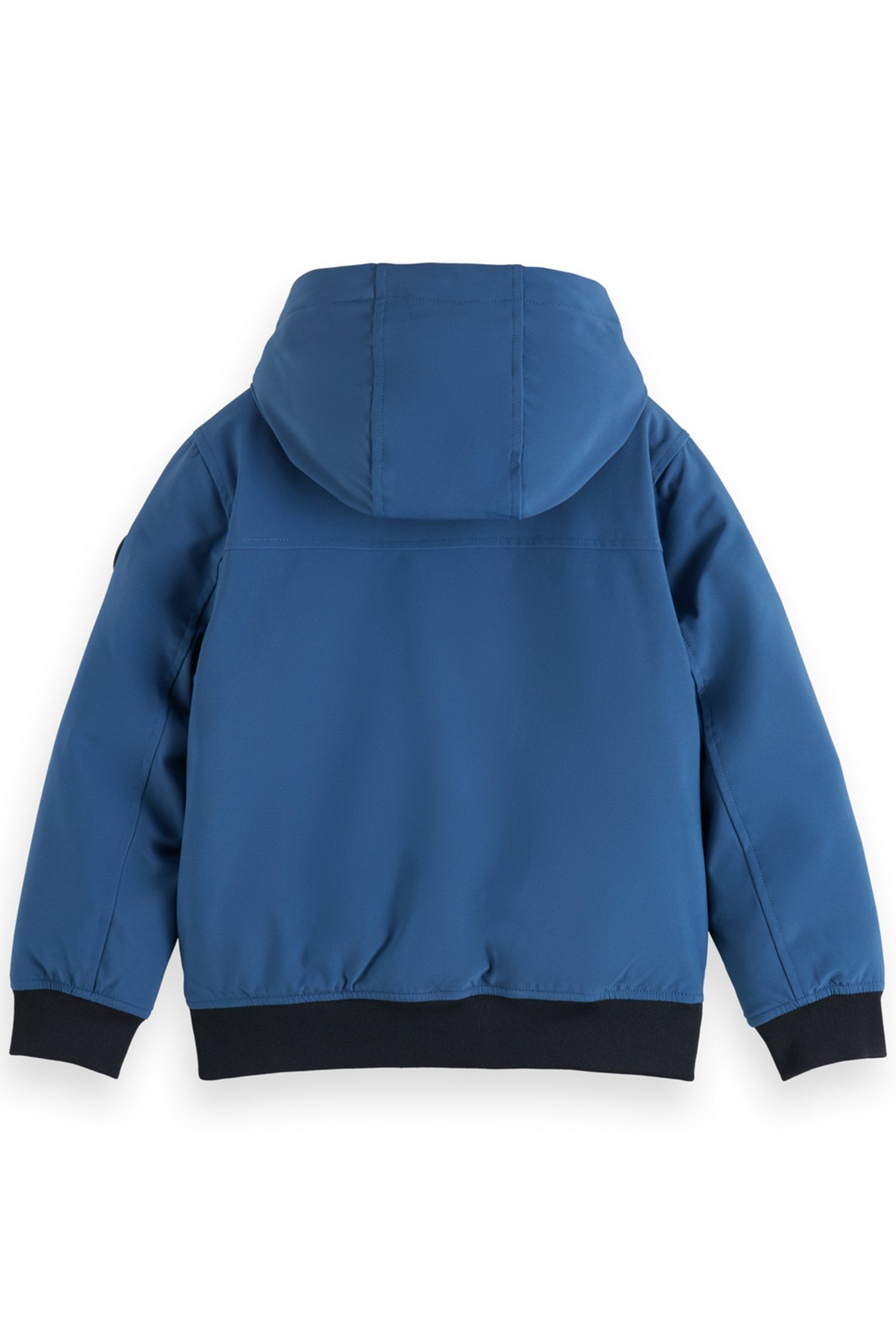 BOY CLASSIC HOODED SOFT-SHELL JACKET HERITAGE BLUE 2