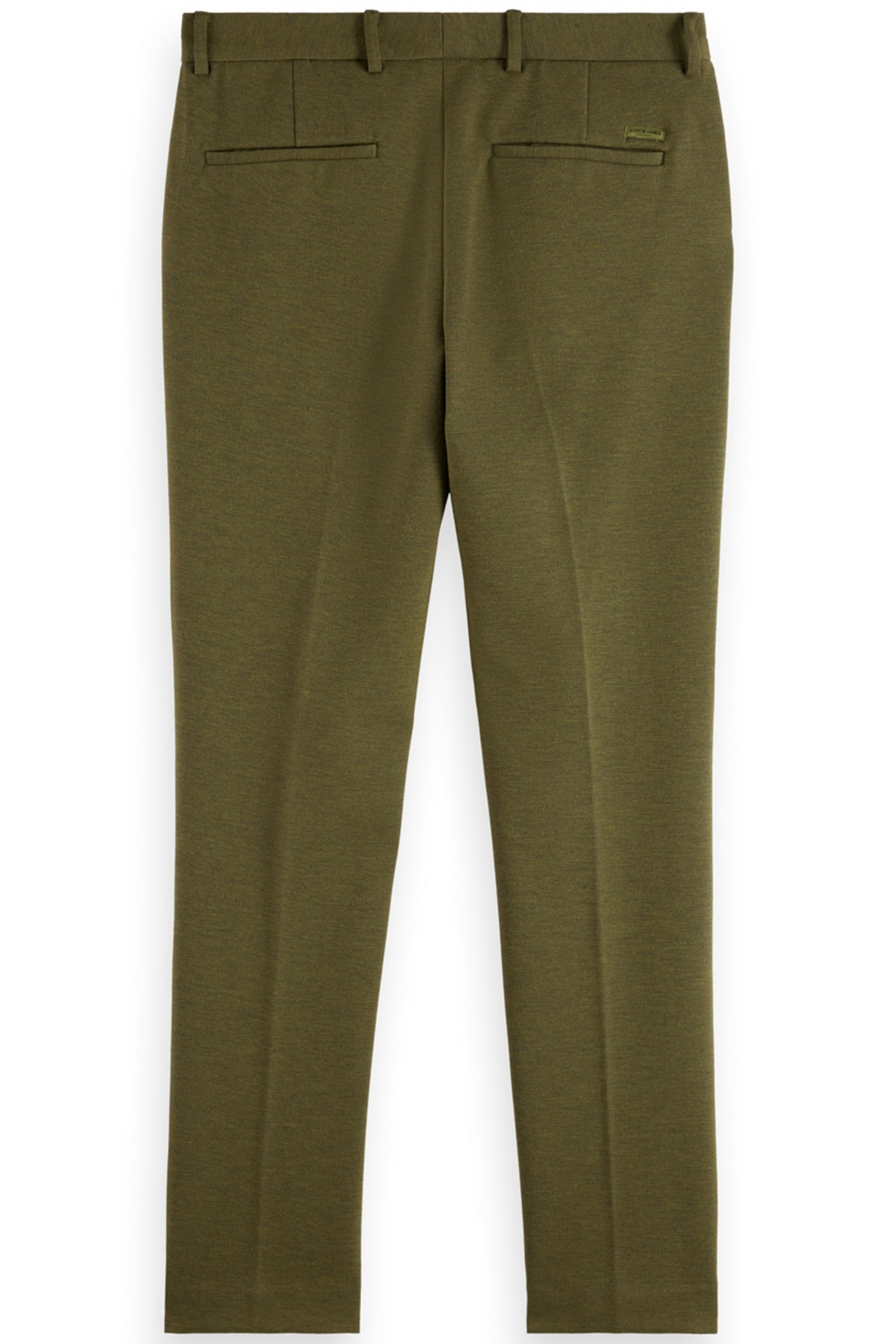 MOTT - KNITTED SLIM FIT CHINO MOSS GREEN MELANGE 5