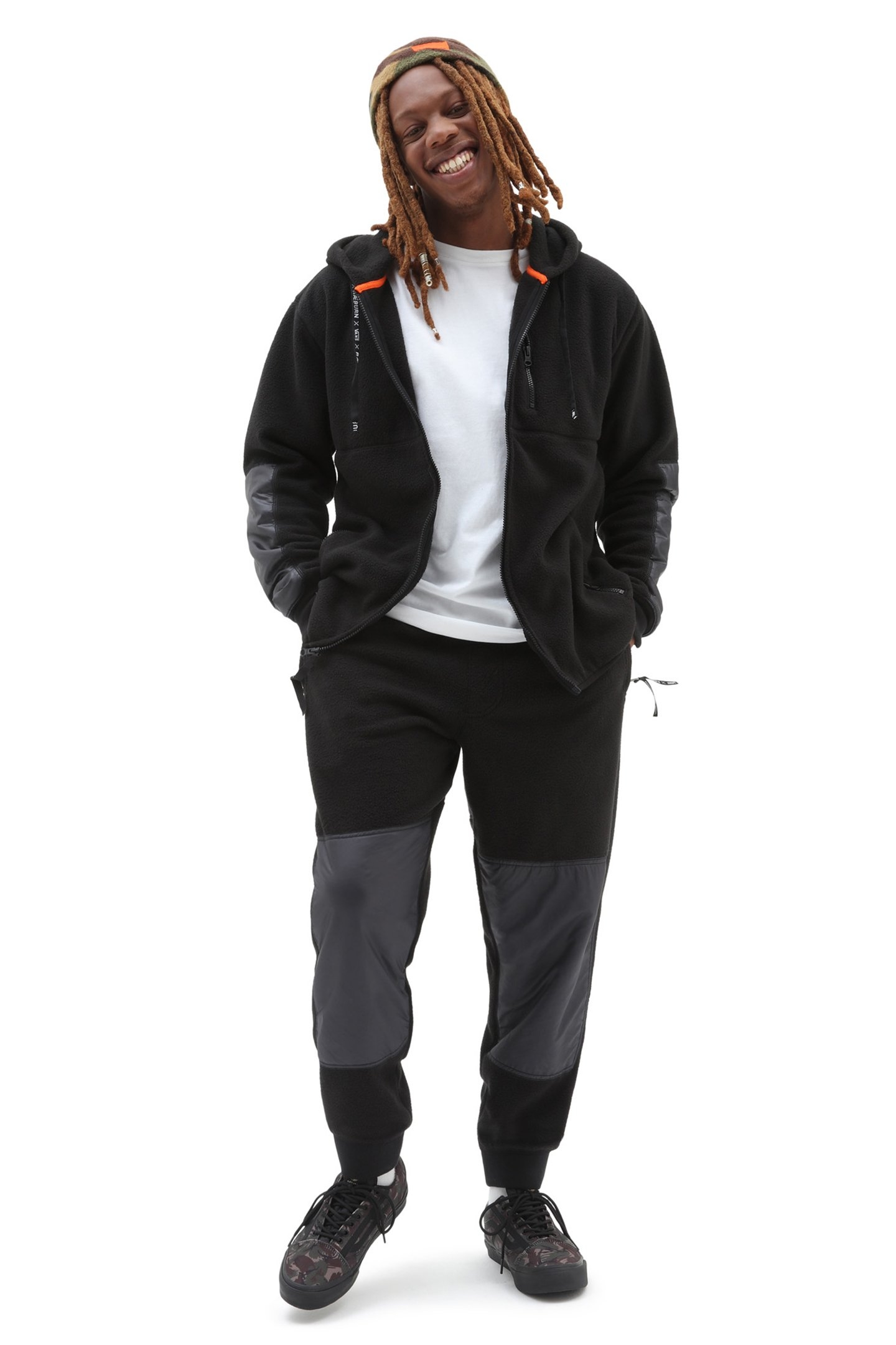 RAEBURN RELAXED FLEECE PANT CHRIS RAEBURN BLACK 3