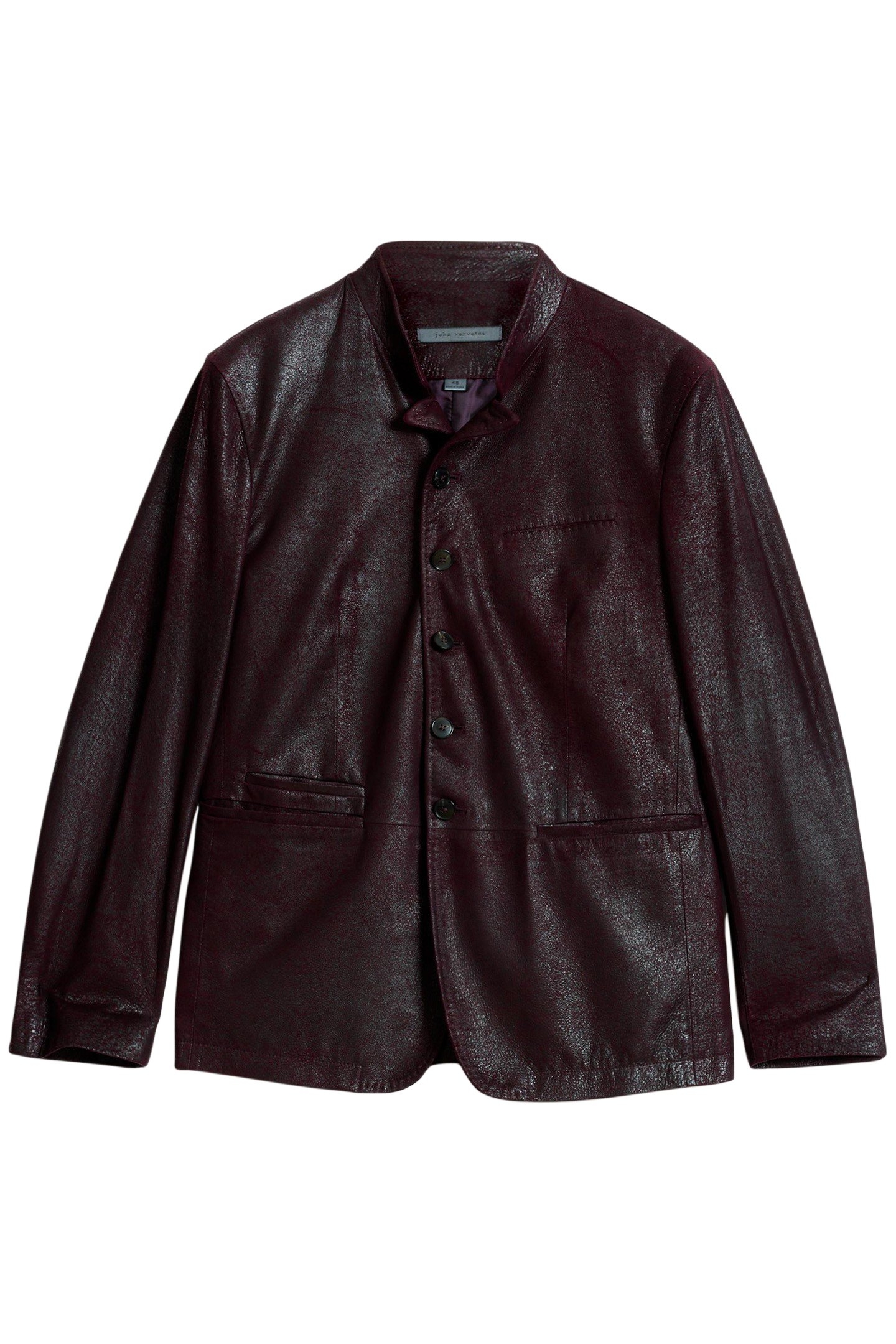 VARICK SLIM FIT JACKET DARK PLUM 2
