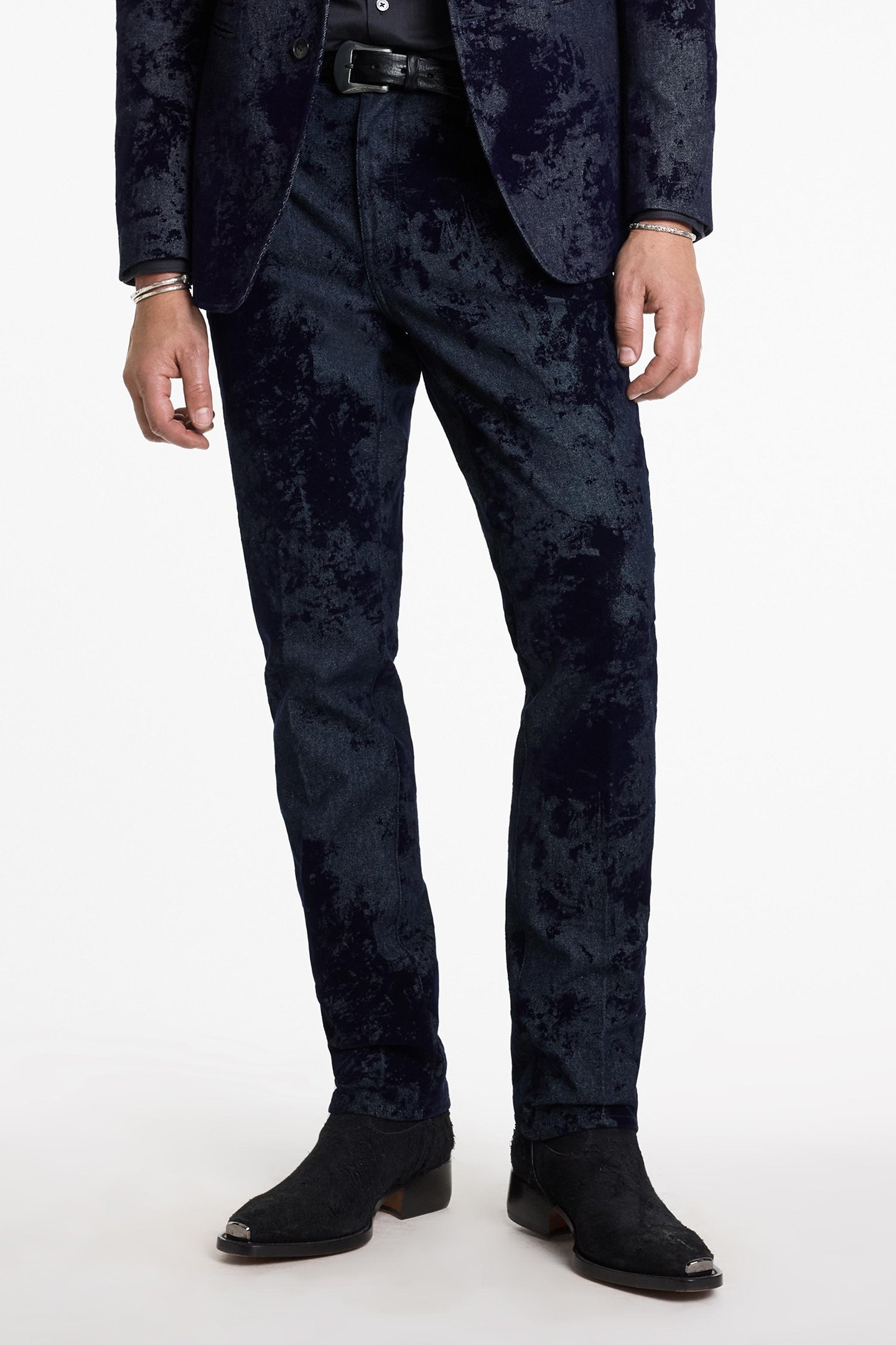 MOTOR CITY FIT - ZIP FLY LOW RISE SLIM F INK BLUE 1