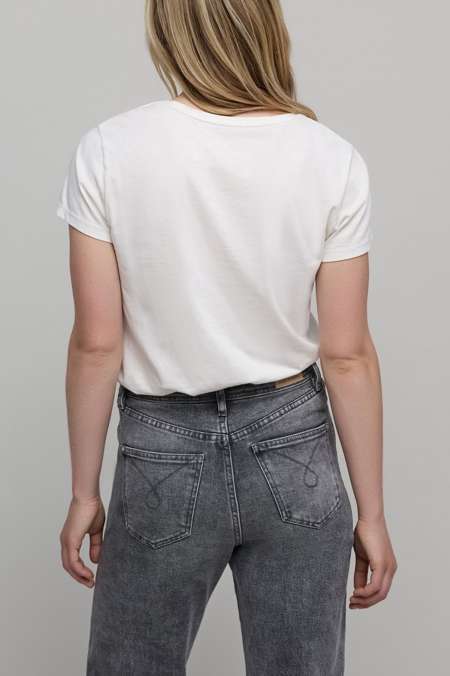 OFF-WHITE NAVY STRIPES TEE-SHIRT 2