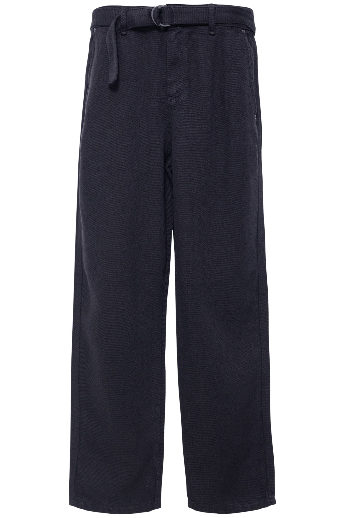 BELTED BLACK BAGGY JEANS IN LYOCELL® WOMEN 4