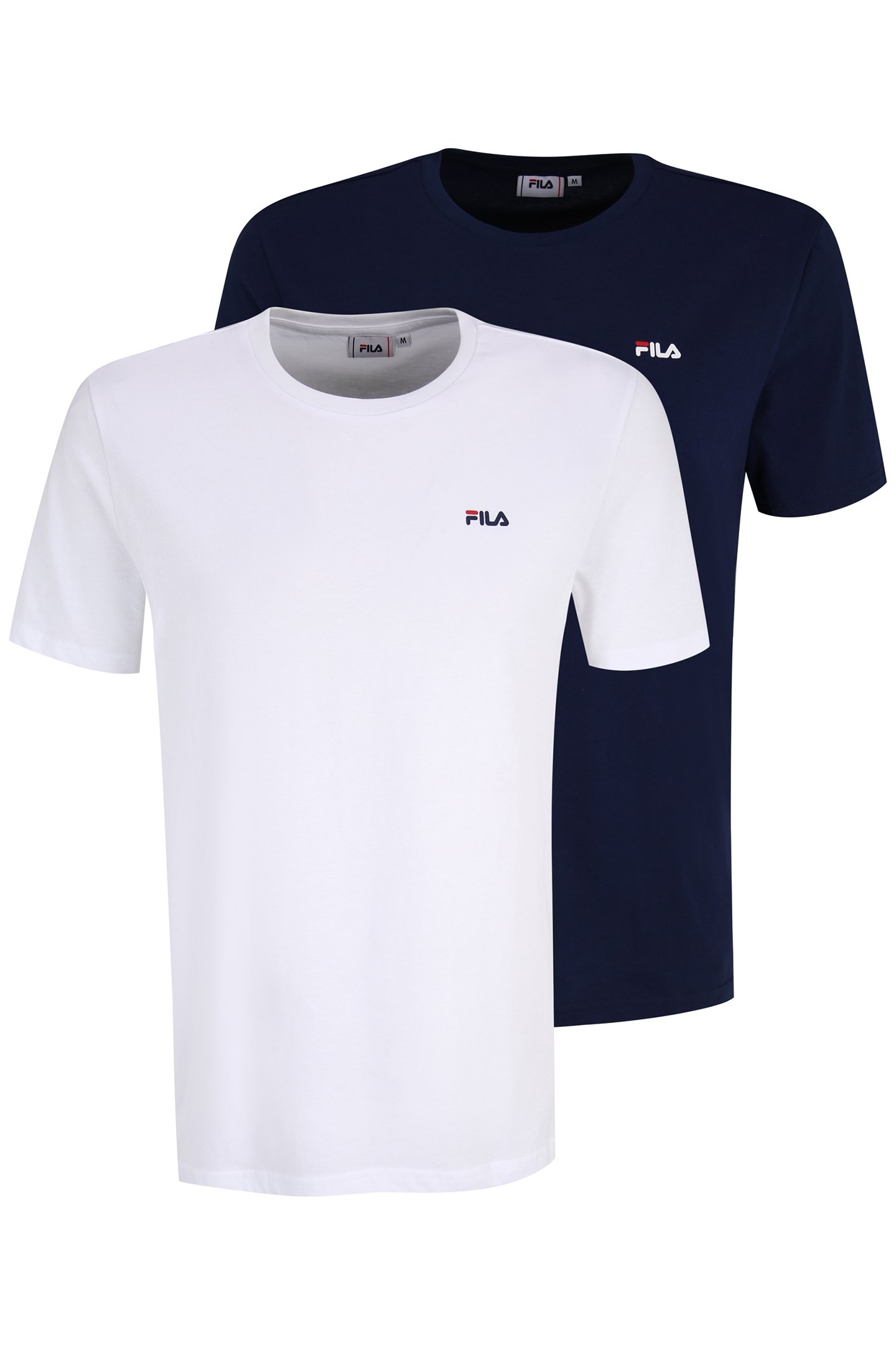 BROD TEE DOUBLE PACK BRIGHTWHITE-MEDIEVAL BL 1