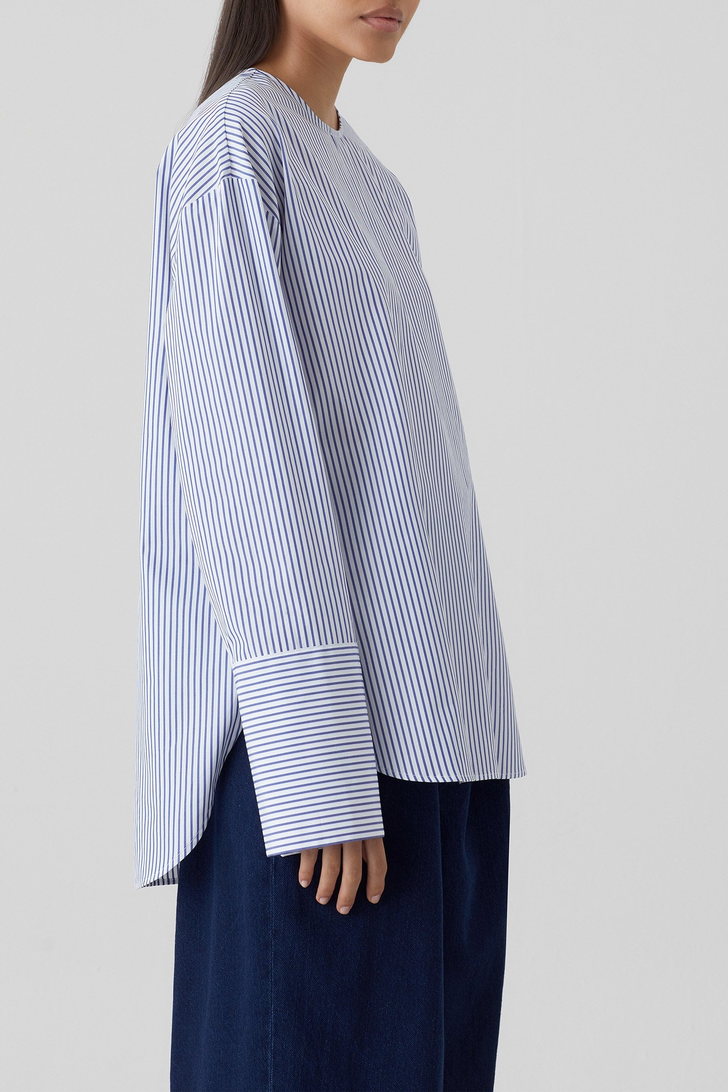 HIGH CUFF TOP SHIRTS & BLOUSES IVORY 3