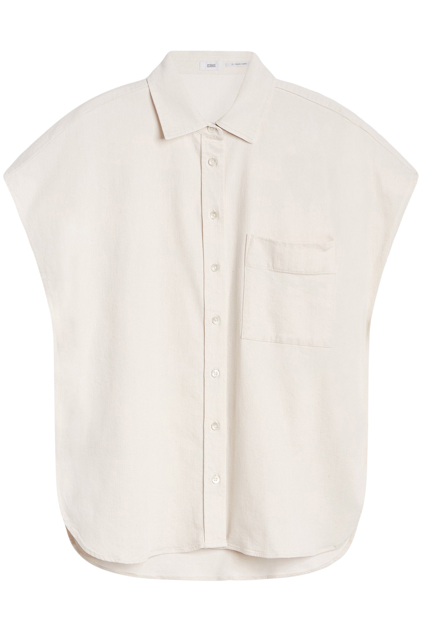 SHORT SLEEVE SHIRT SHIRTS & BLOUSES ECRU 4