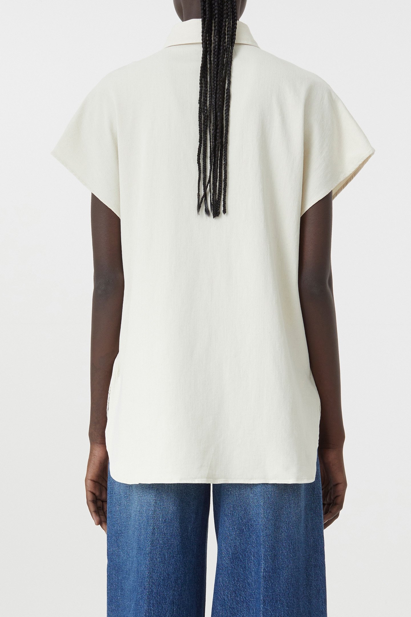 SHORT SLEEVE SHIRT SHIRTS & BLOUSES ECRU 2