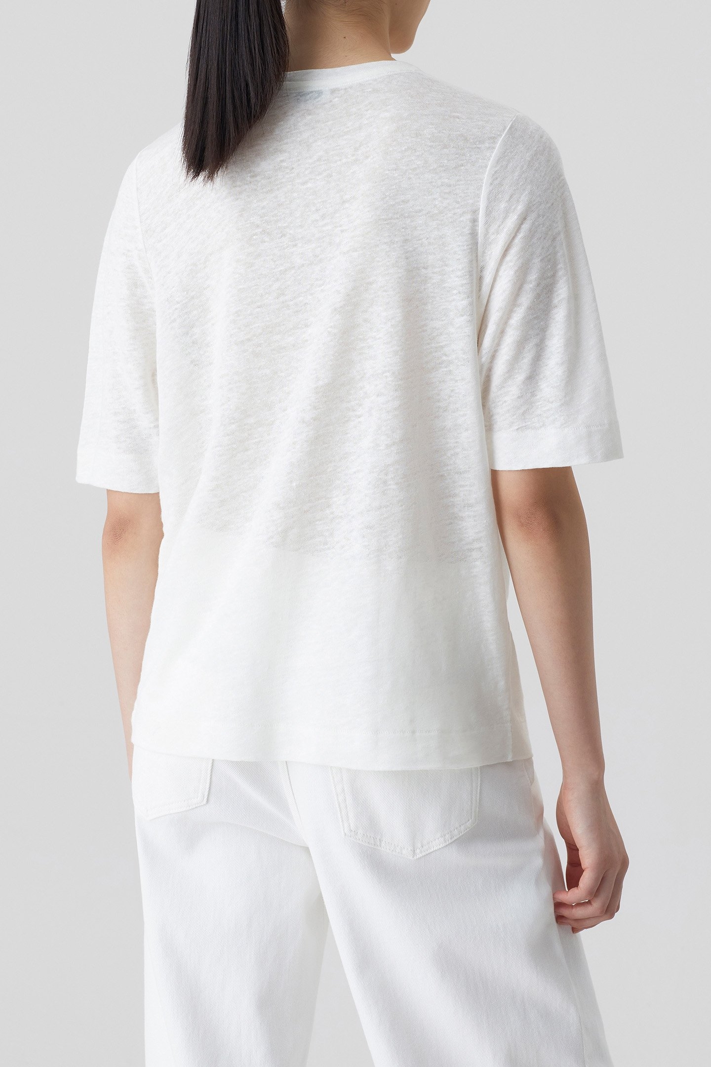 T-SHIRT WIDE SLEEVE T-SHIRTS WHITE 2