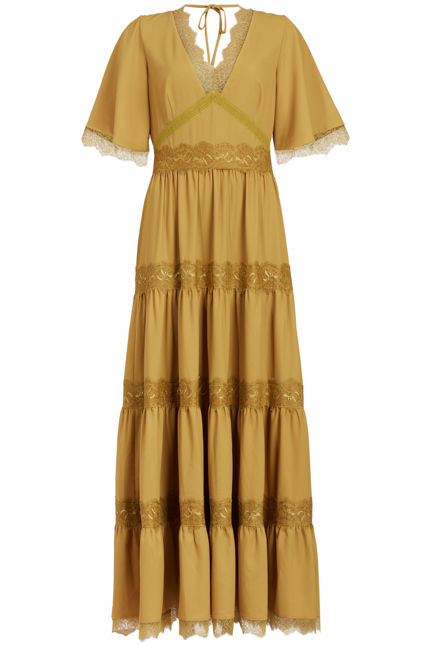 ERIS DRESS PEAR GREEN 1