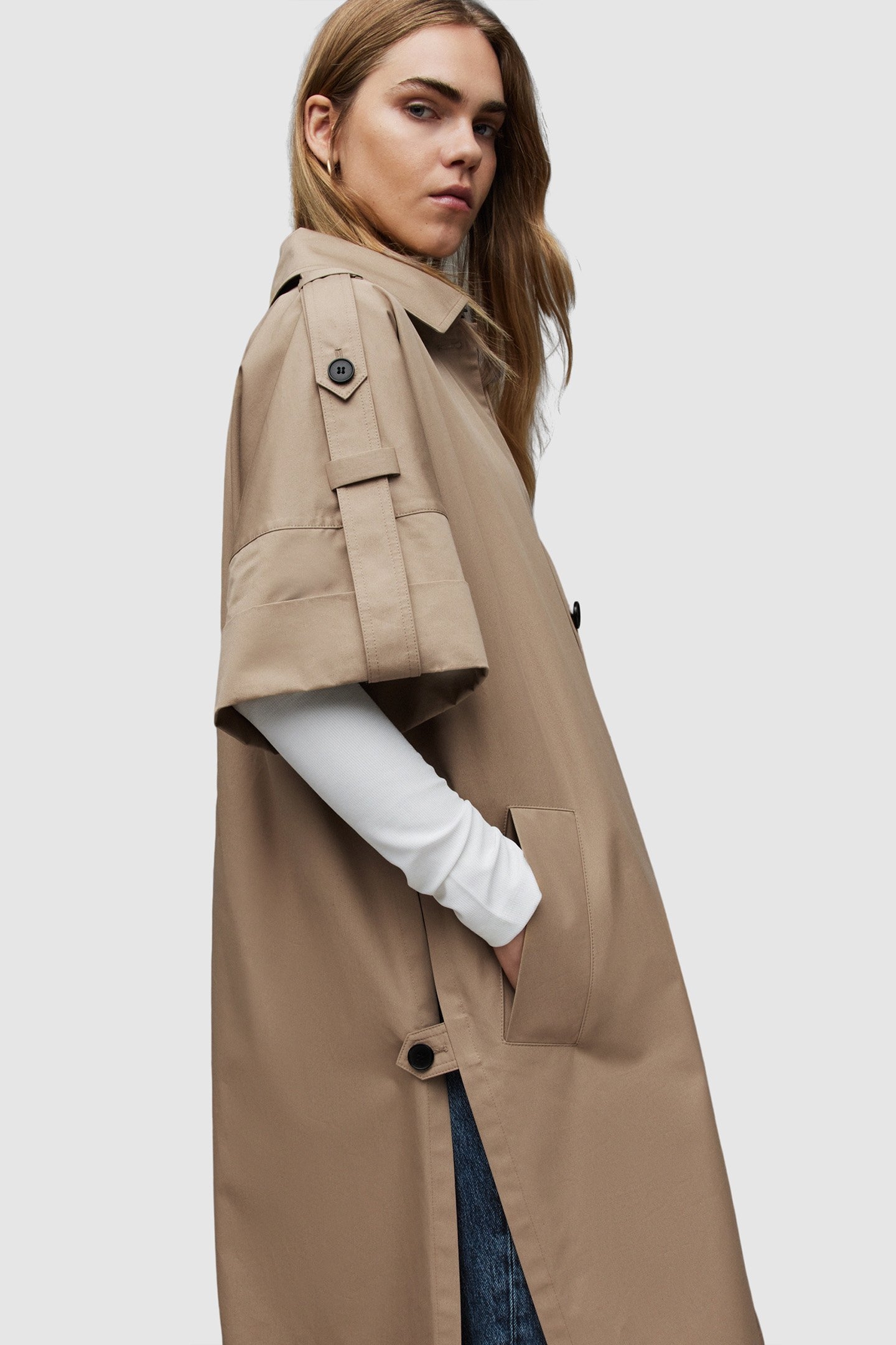 TINA TRENCH CAMEL 6