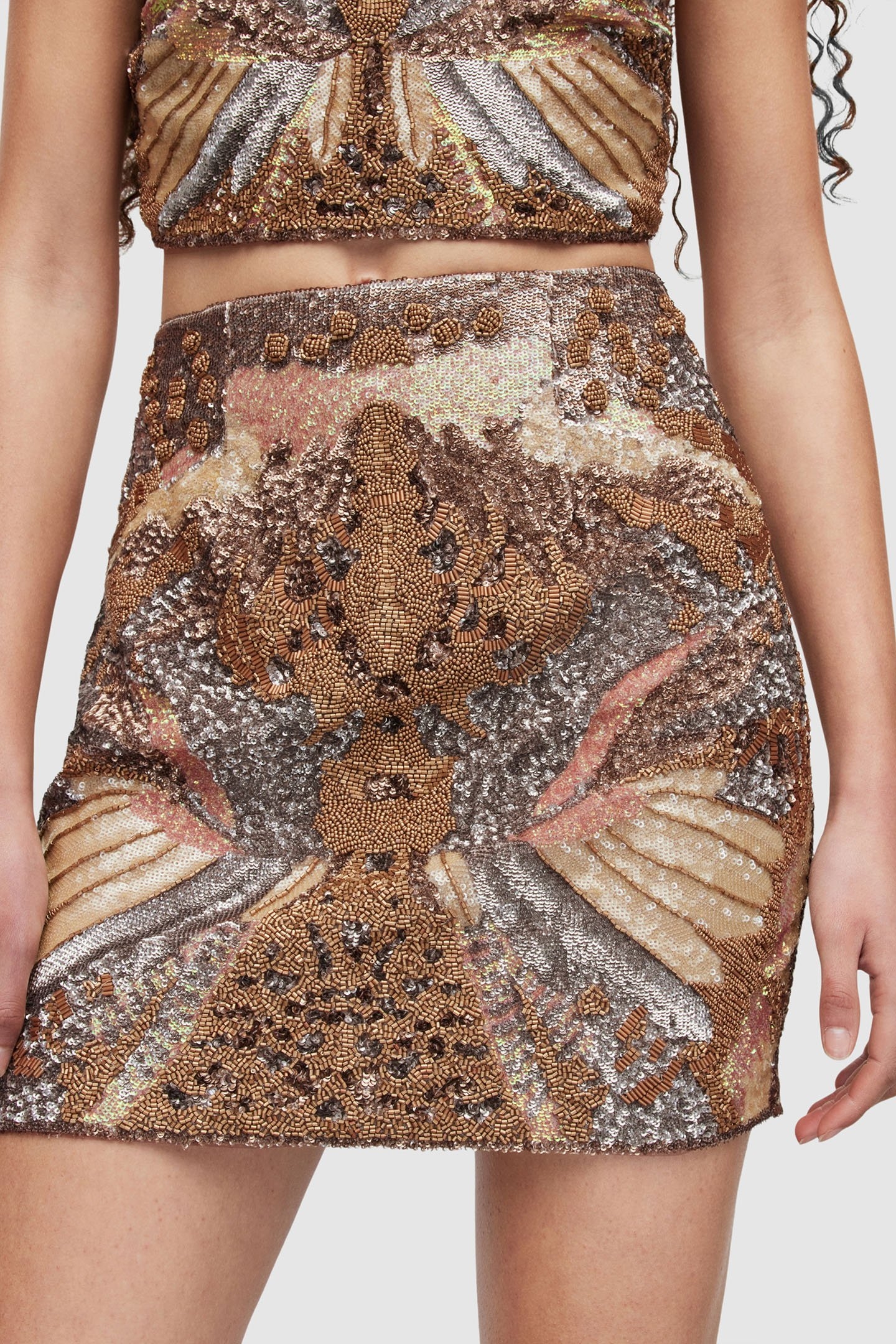 JAMILIA EMB SKIRT GOLD 6