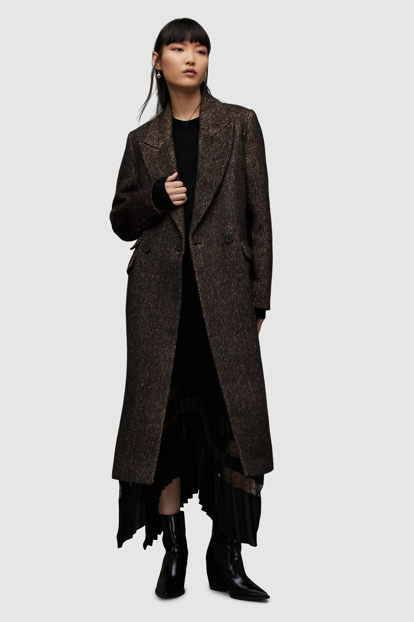 ELYRIA COAT BLACK MULTI 5