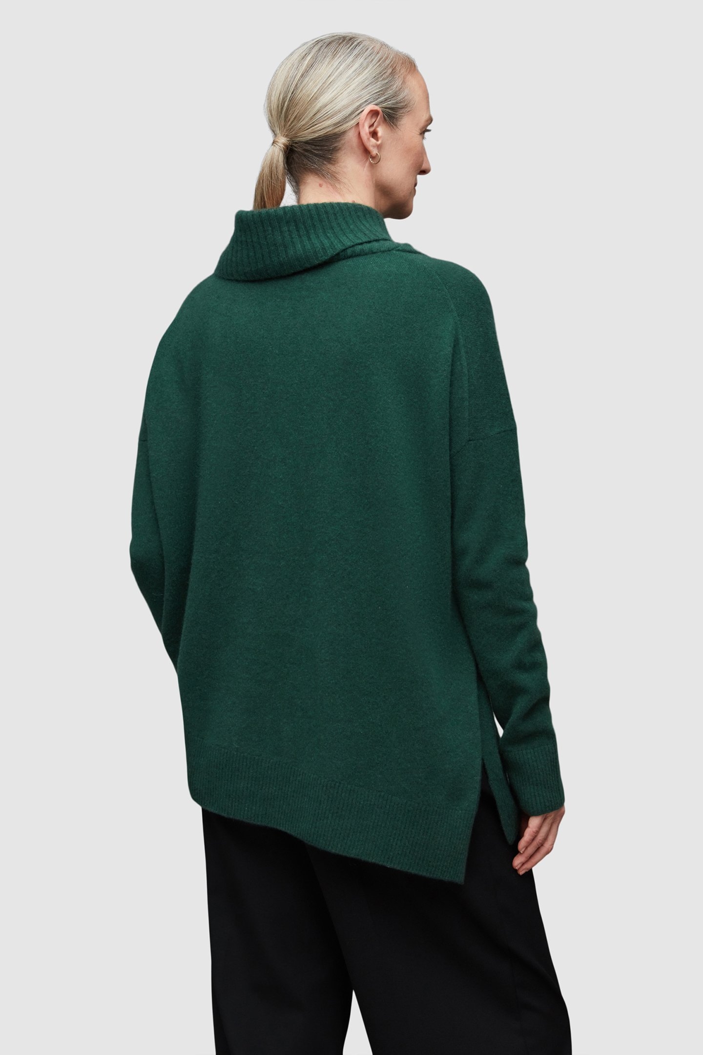 WHITBY CASH JUMPER BOTTLE GREEN 2