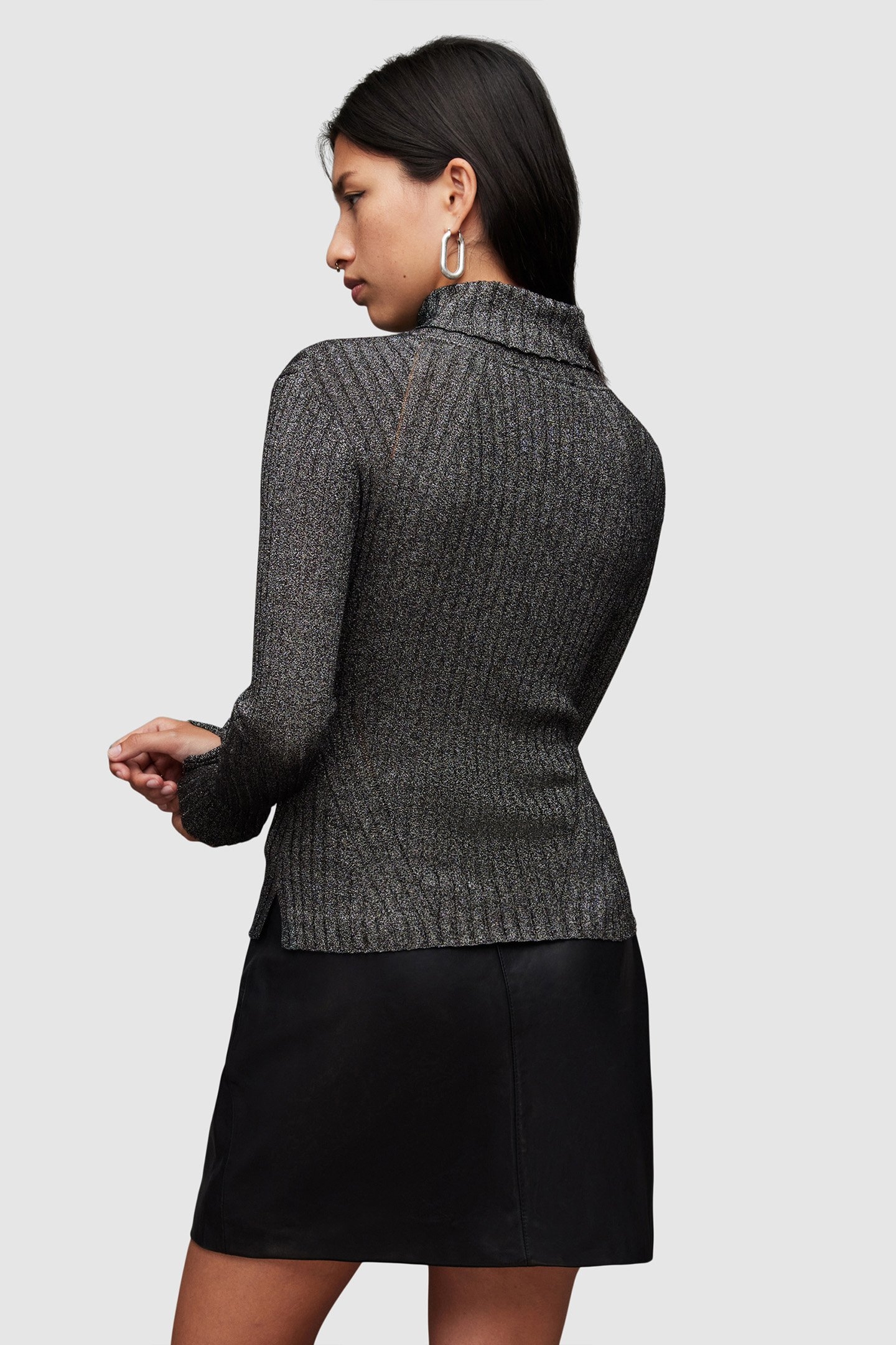 JULIETTE JUMPER BLACK/SILVER 2