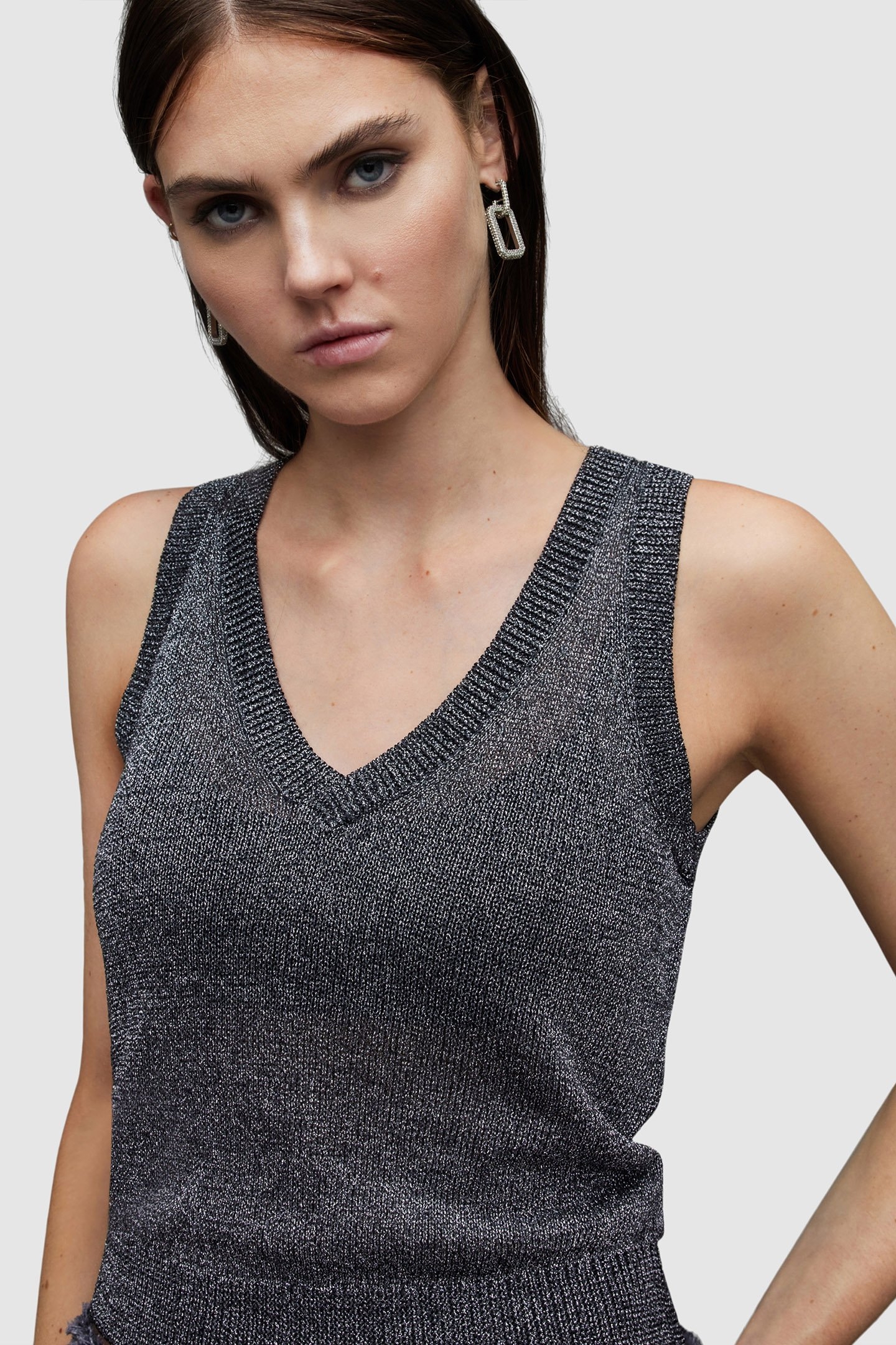 LYRA GLITTER TANK SILVER 6