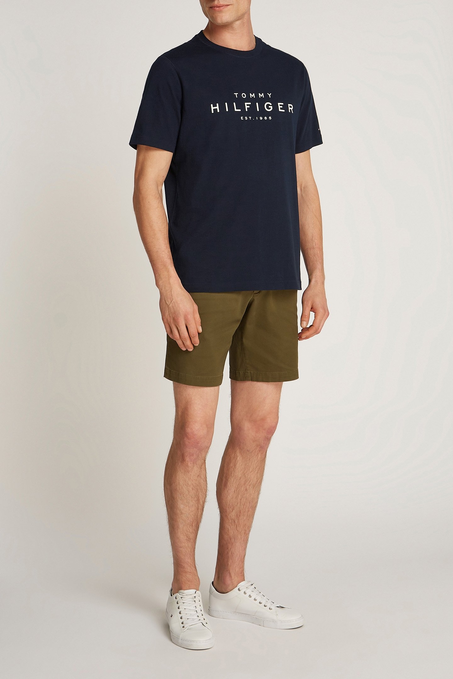 BIG HILFIGER TEE NORMAL FIT T-SHIRT DESERT SKY 3