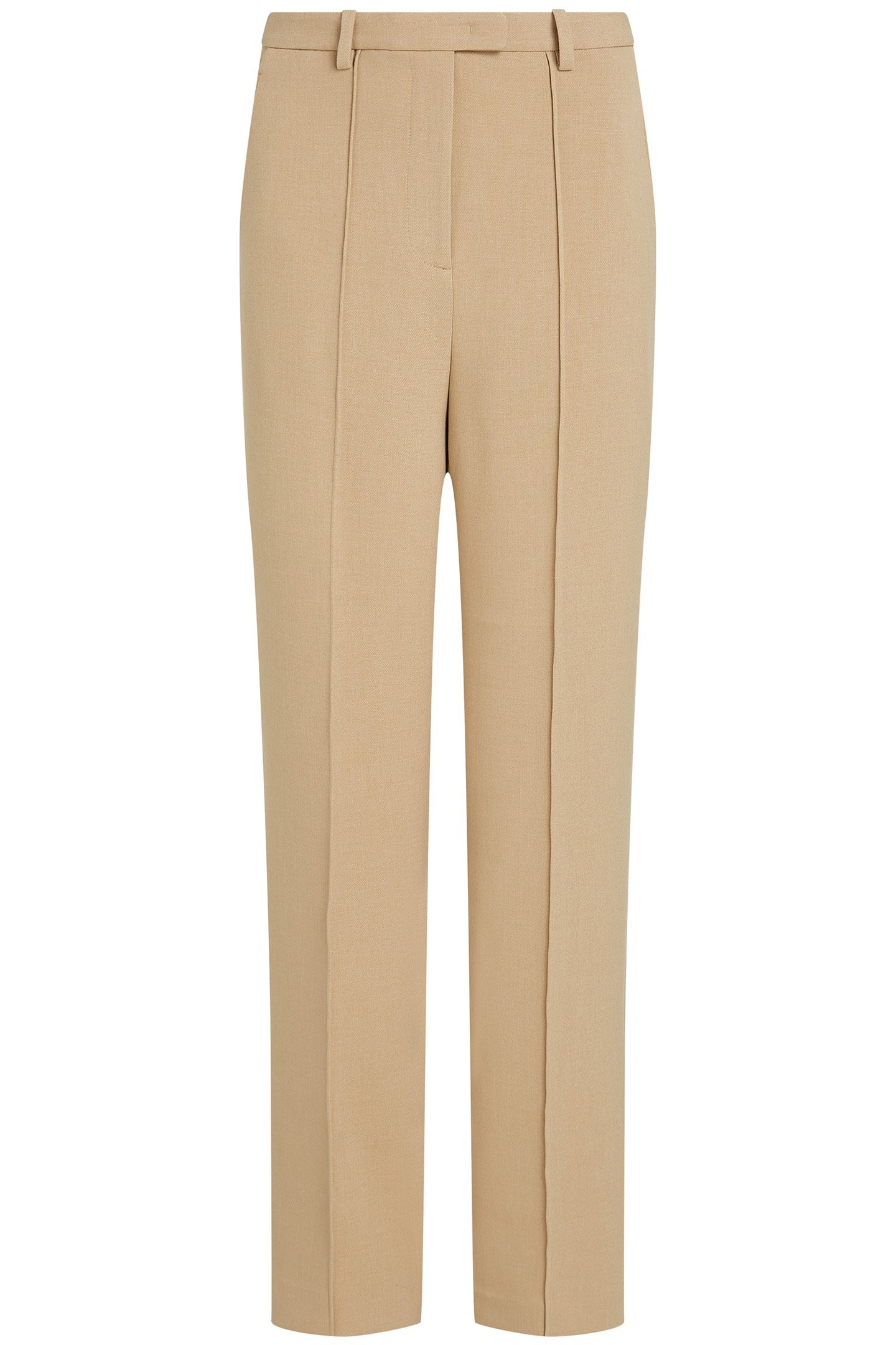 PUNTO RELAXED FIT STRAIGHT LEG PANTS BEIGE 4
