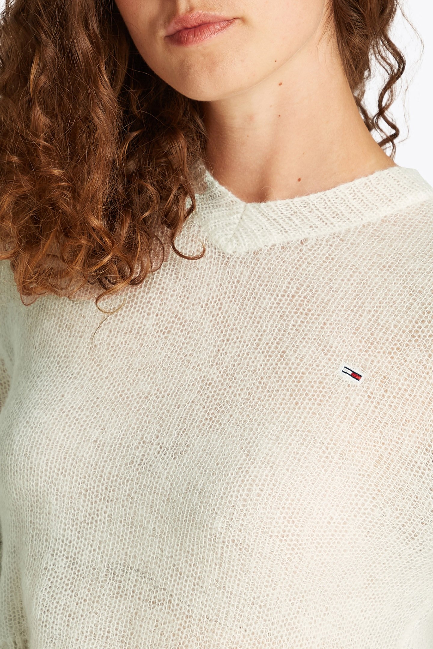 TJW REGULAR FIT V-NECK SWEATER ANCIENT WHITE 6