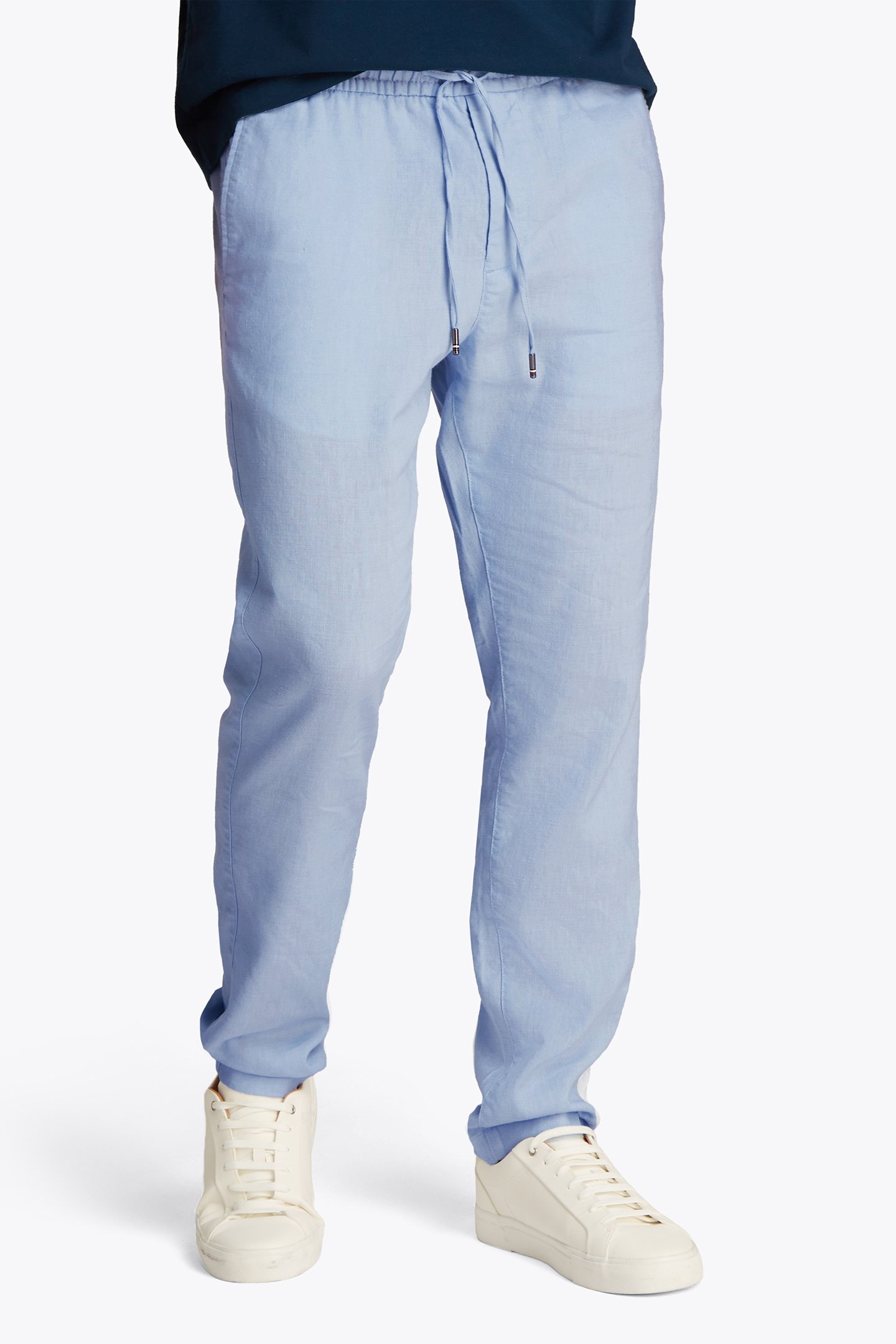 HARLEM SORONA REGULAR FIT TAPERED BROEK, BREEZY BLUE 1