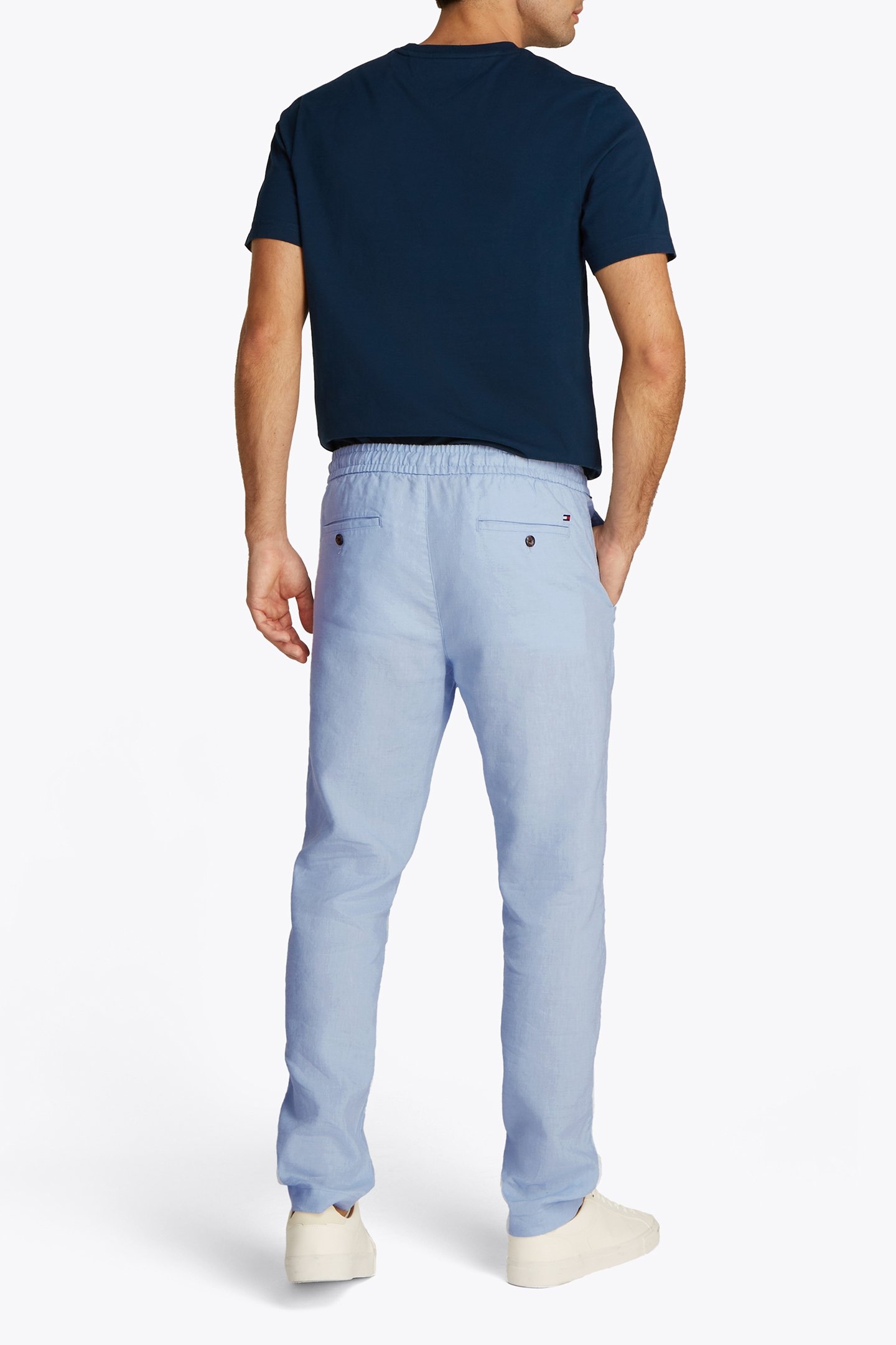 HARLEM SORONA REGULAR FIT TAPERED BROEK, BREEZY BLUE 3