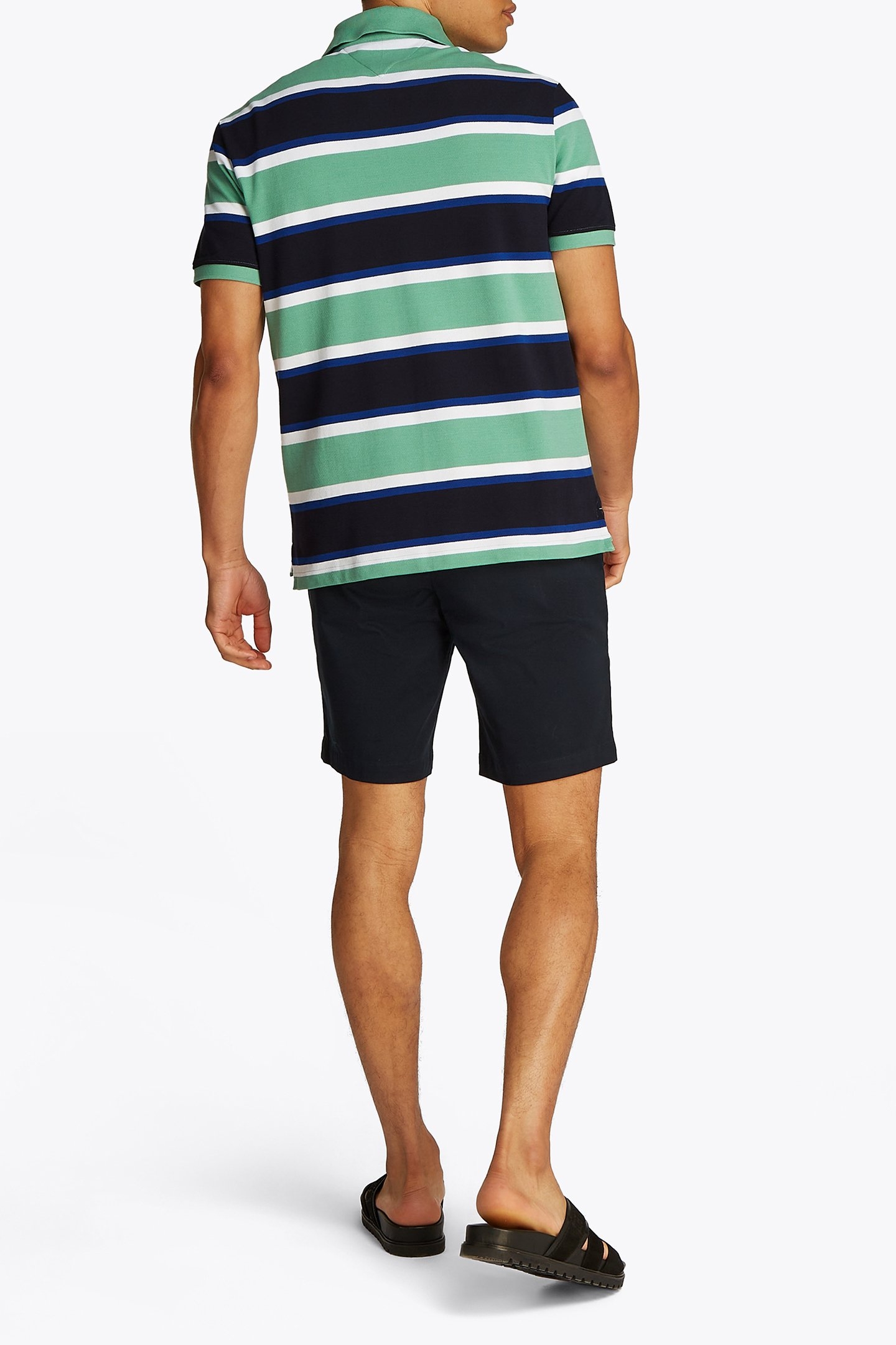 TRICOLOR BLOCK STRIP FORT GREEN/DESERT SKY 3