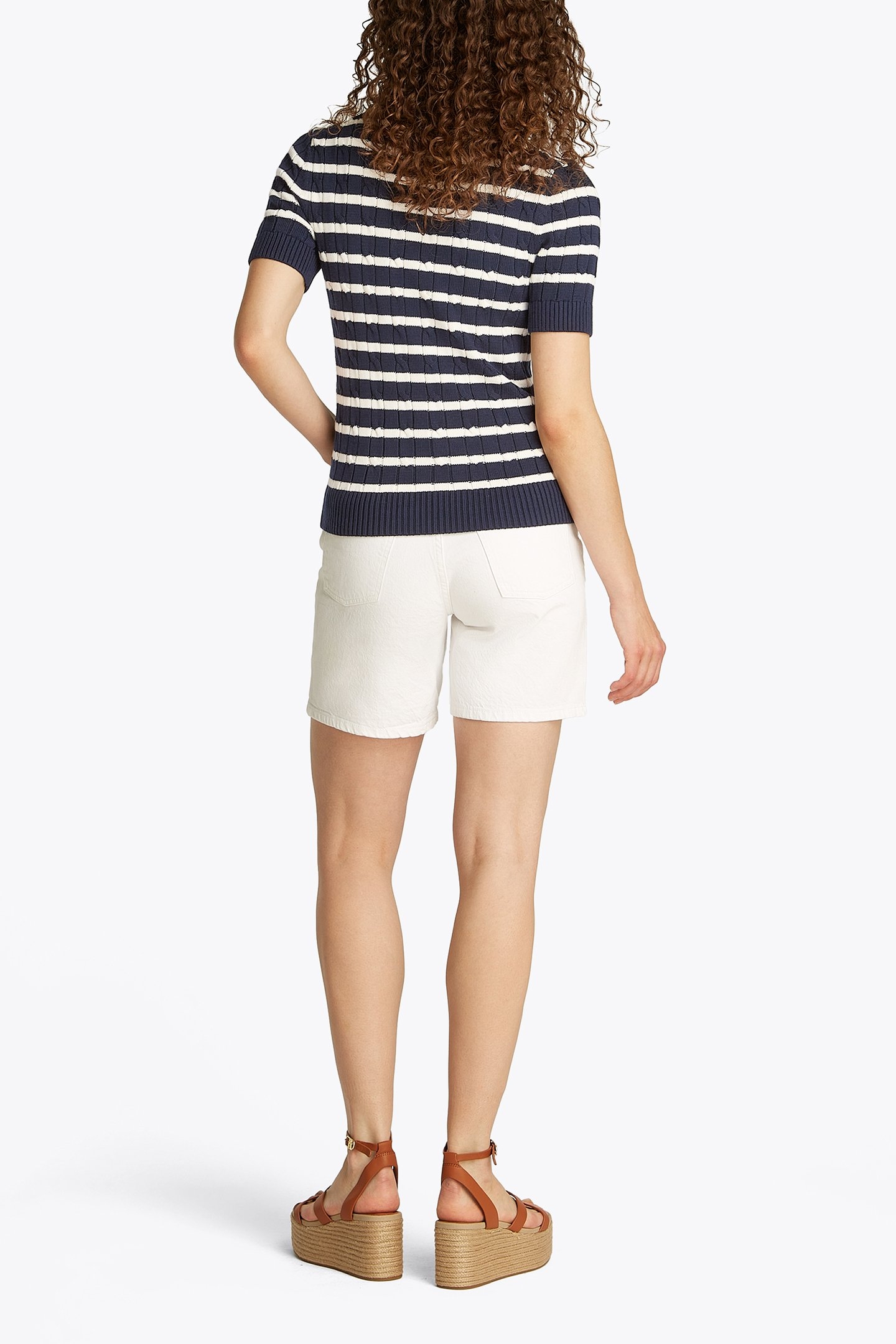 SHORT SLEEVED PULLOVER, REGULAR FIT, DARK NIGHT NAVY BLUE 3