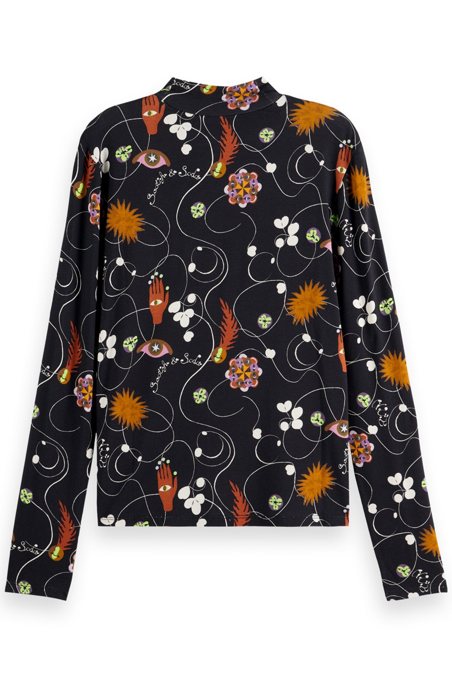 AOP PRINTED LONG SLEEVE T-SHIRT FREE MIND 5