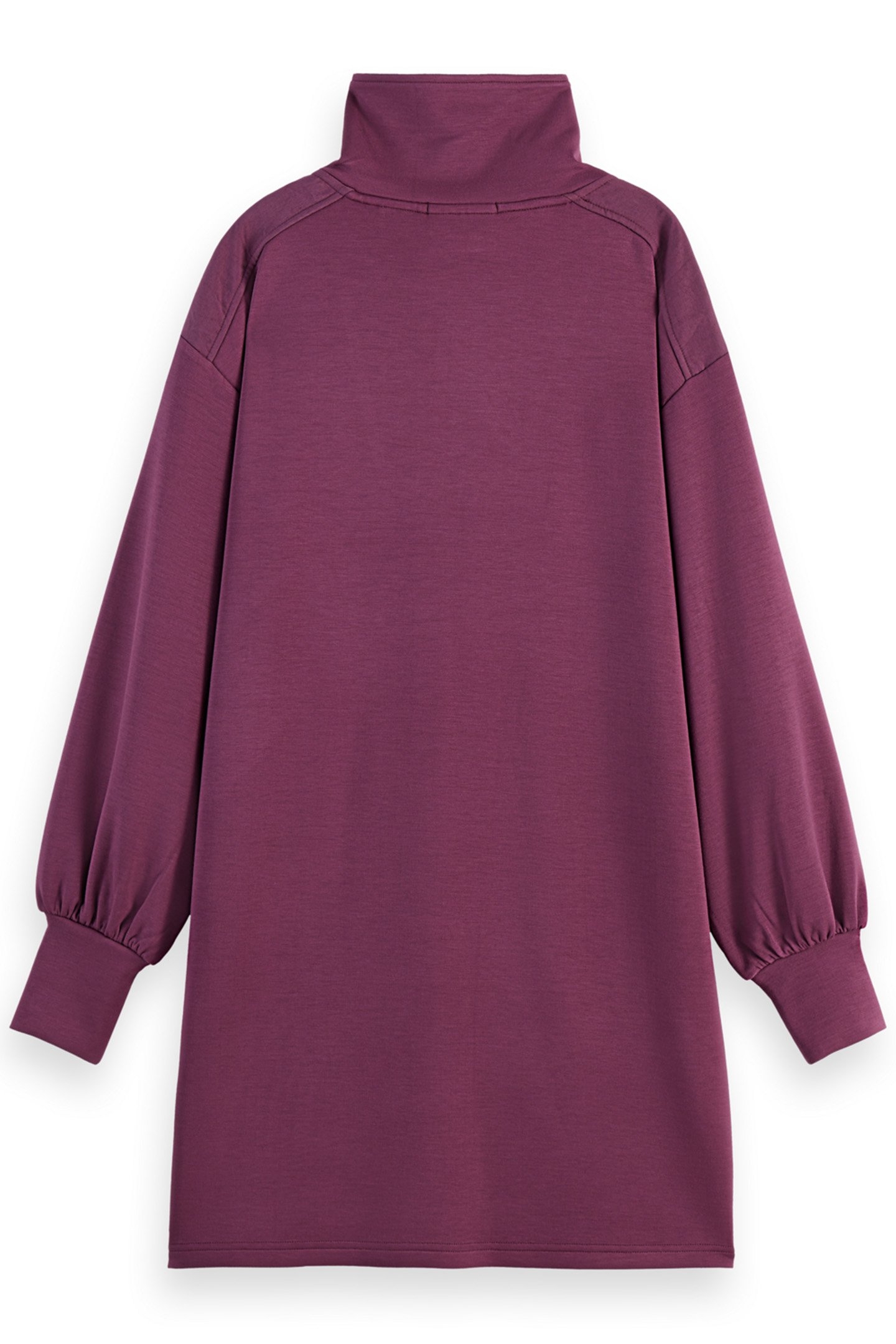 MODAL UTILITY ZIP UP DRESS BERRY 4