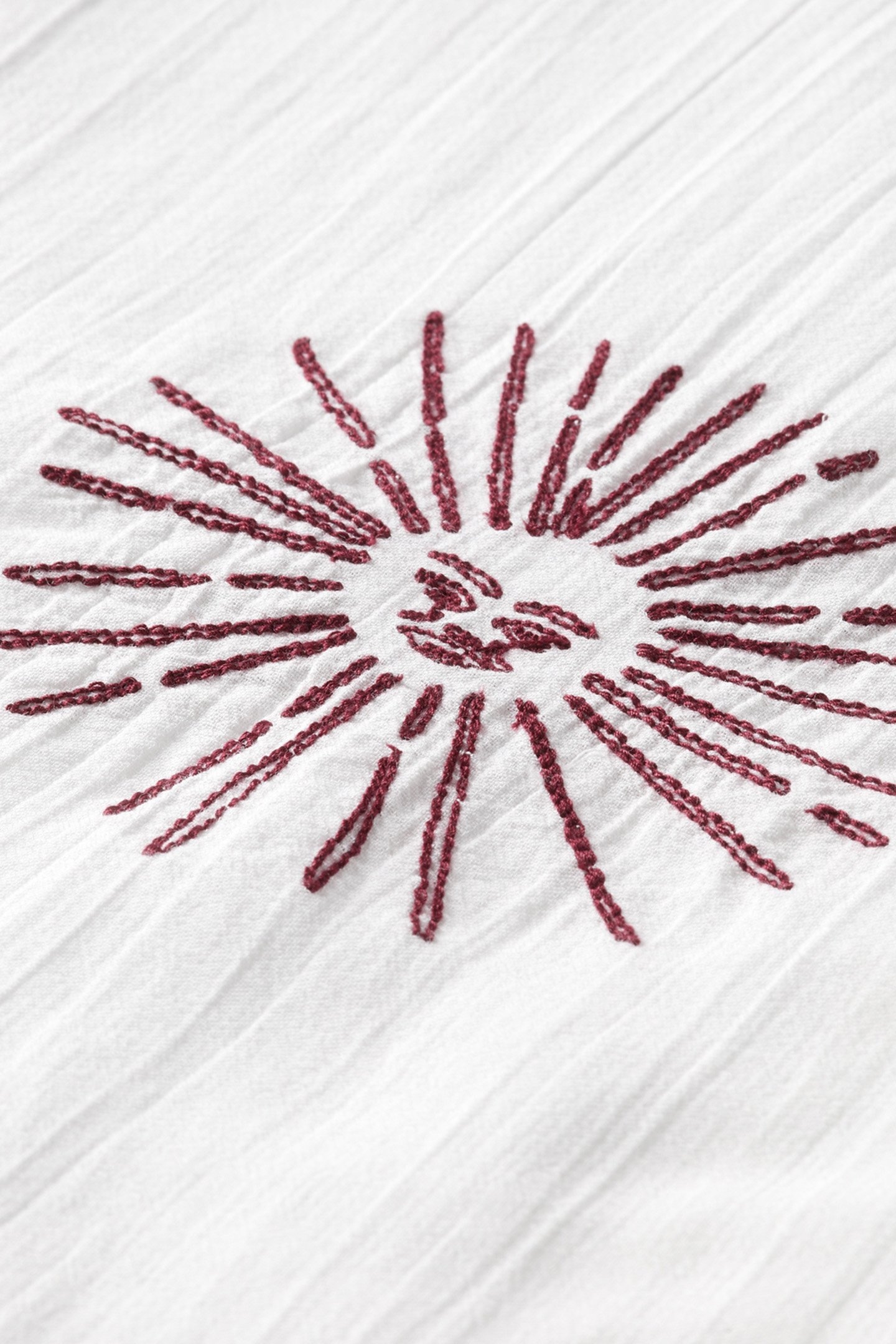 SS SHIRT WITH EMBROIDERY WHITE 8