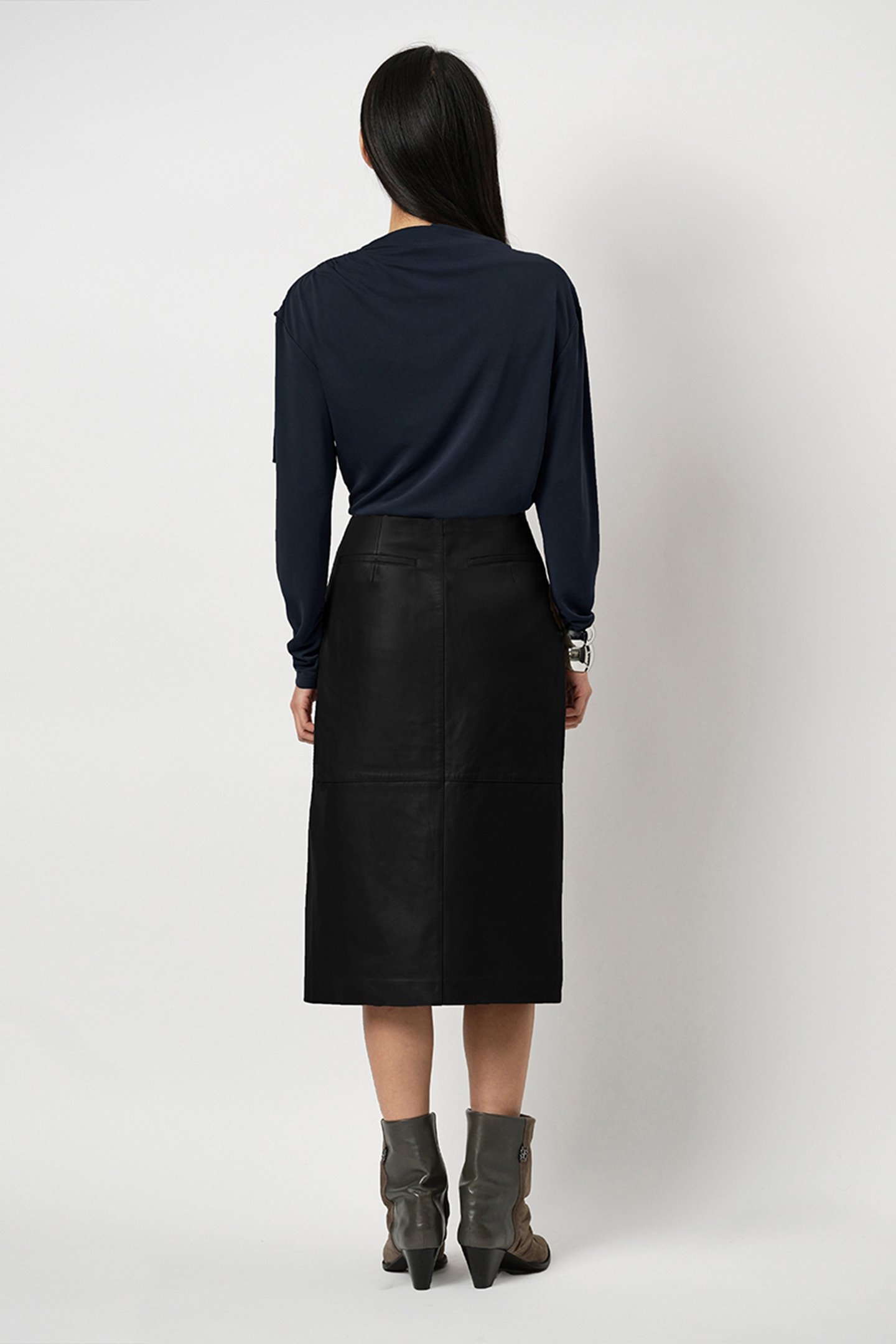 XYLON LONGSLEEVE TOP NAVY INK 2