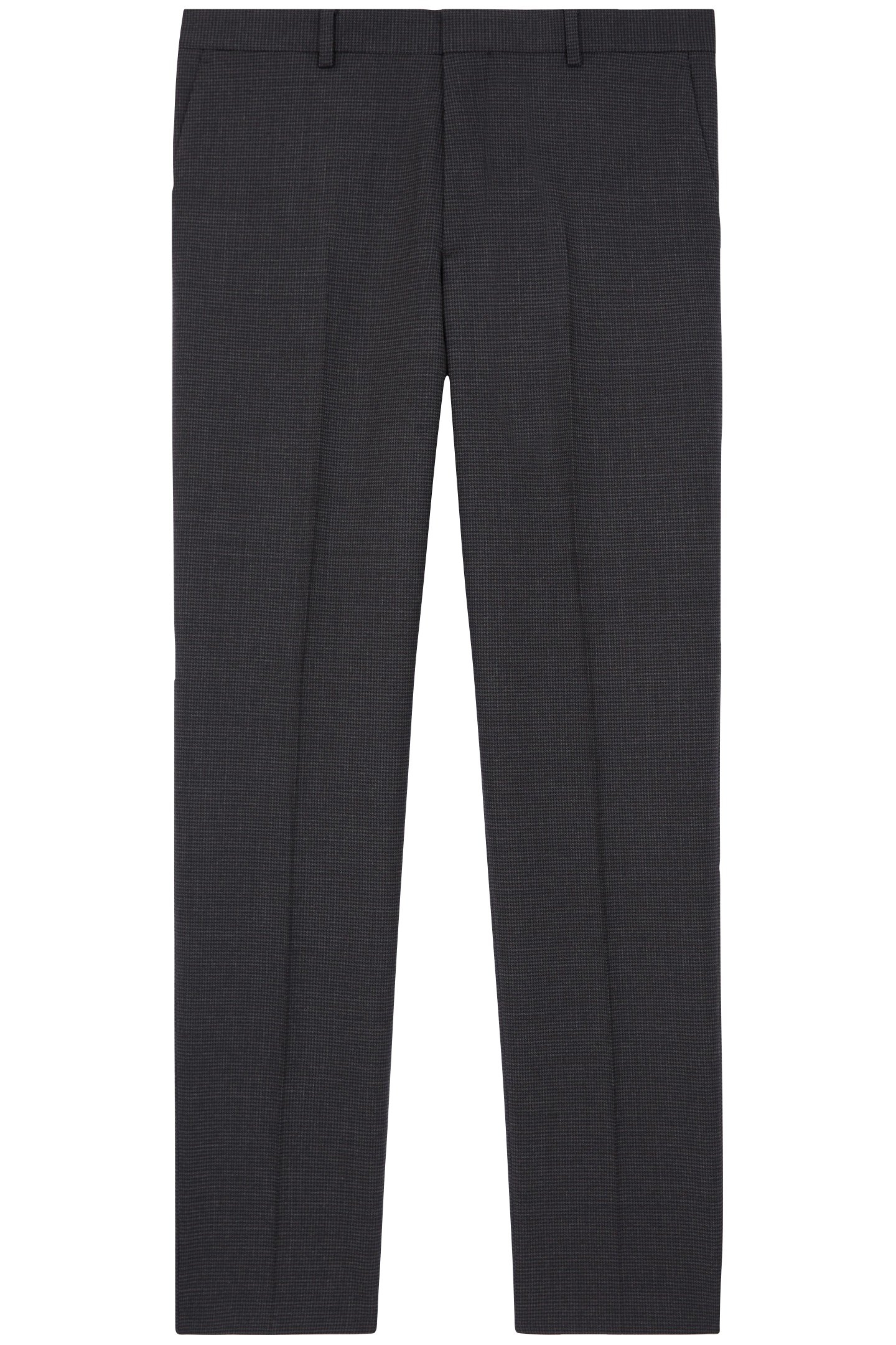 PANTALON COSTUME FIT BLACK GREY 3