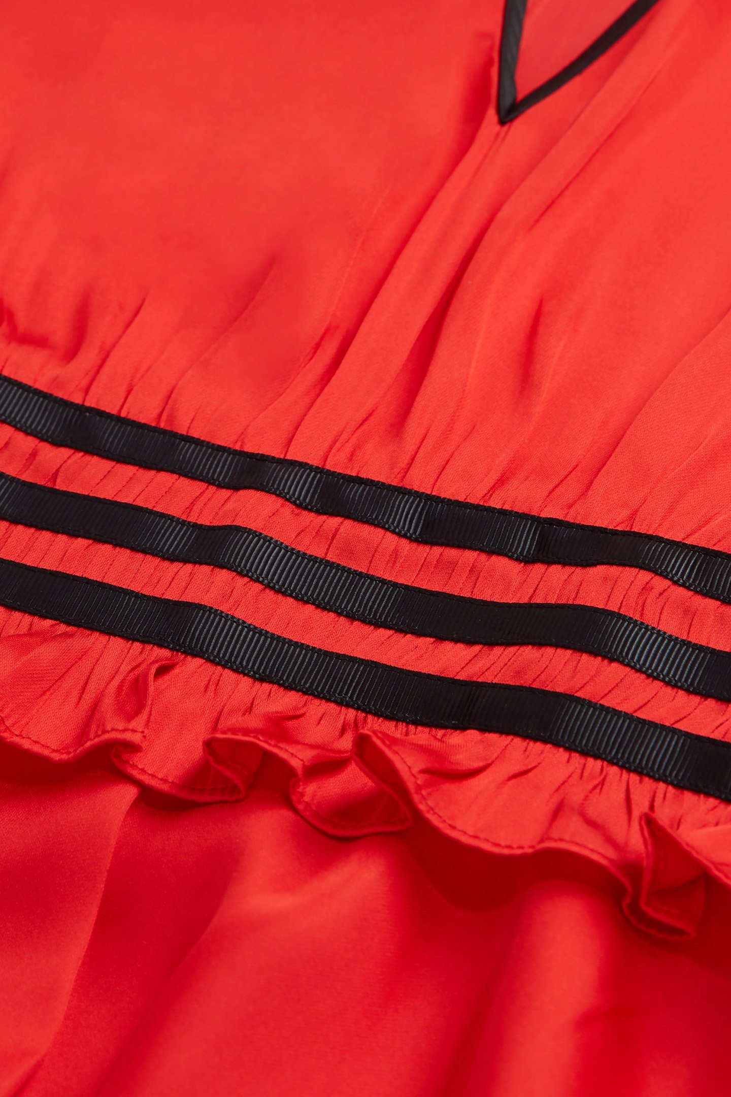 SHORT SLEEVELESS DRESS RED 7