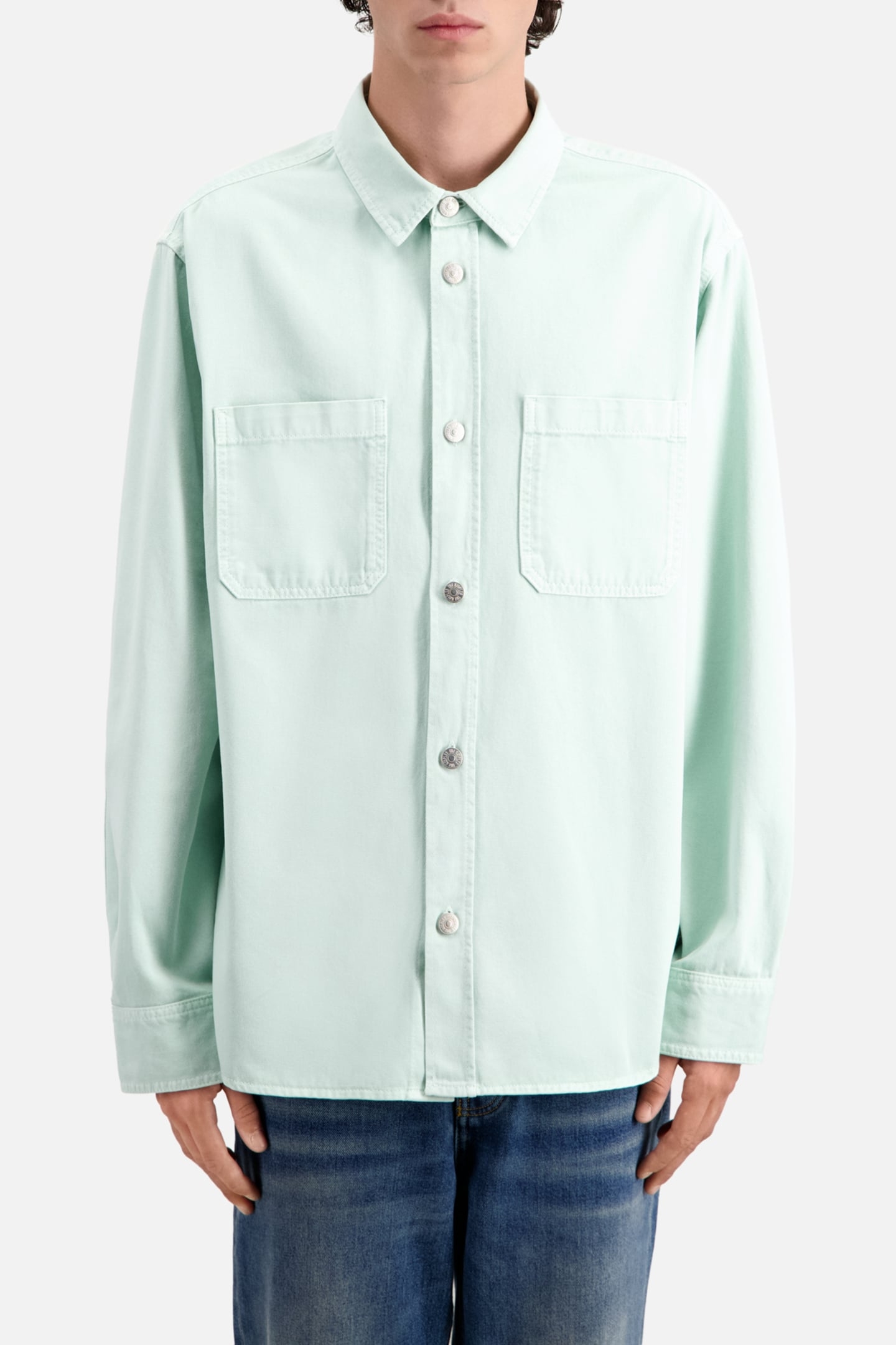 LONG-SLEEVED SHIRT WITH EMBROIDERY ON THE BACK OCEAN 1
