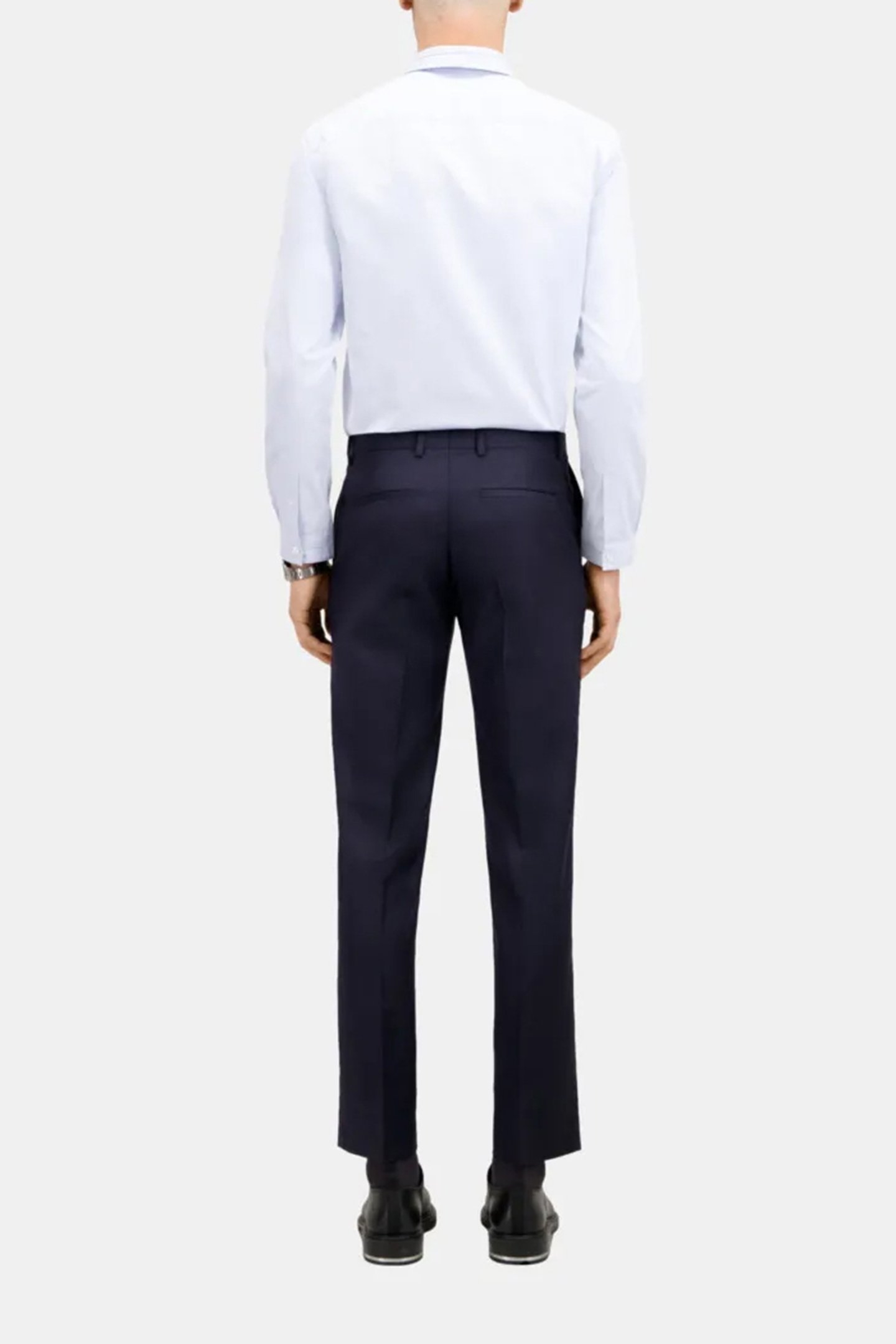 STRAIGHT SUIT TROUSERS NAVY 3