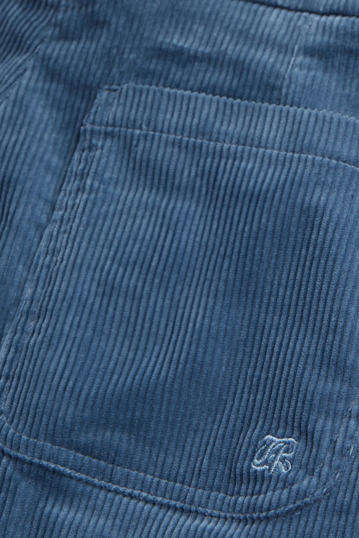 PANTS EN VELOURS COTE BLUE PETROL 5