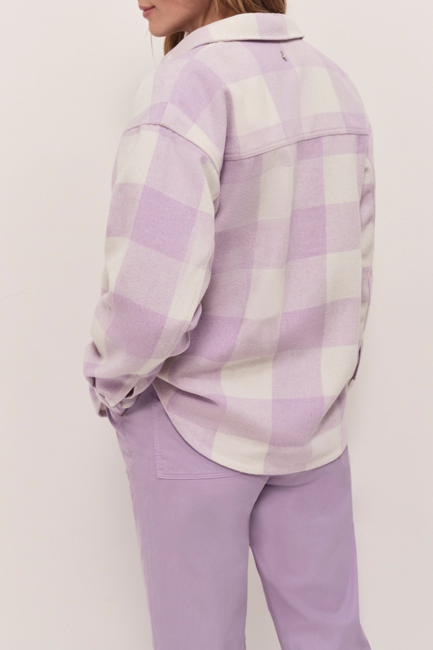 CESAR - GLYCINE FLANNEL SHIRT WITH CHECK PATTERN 5