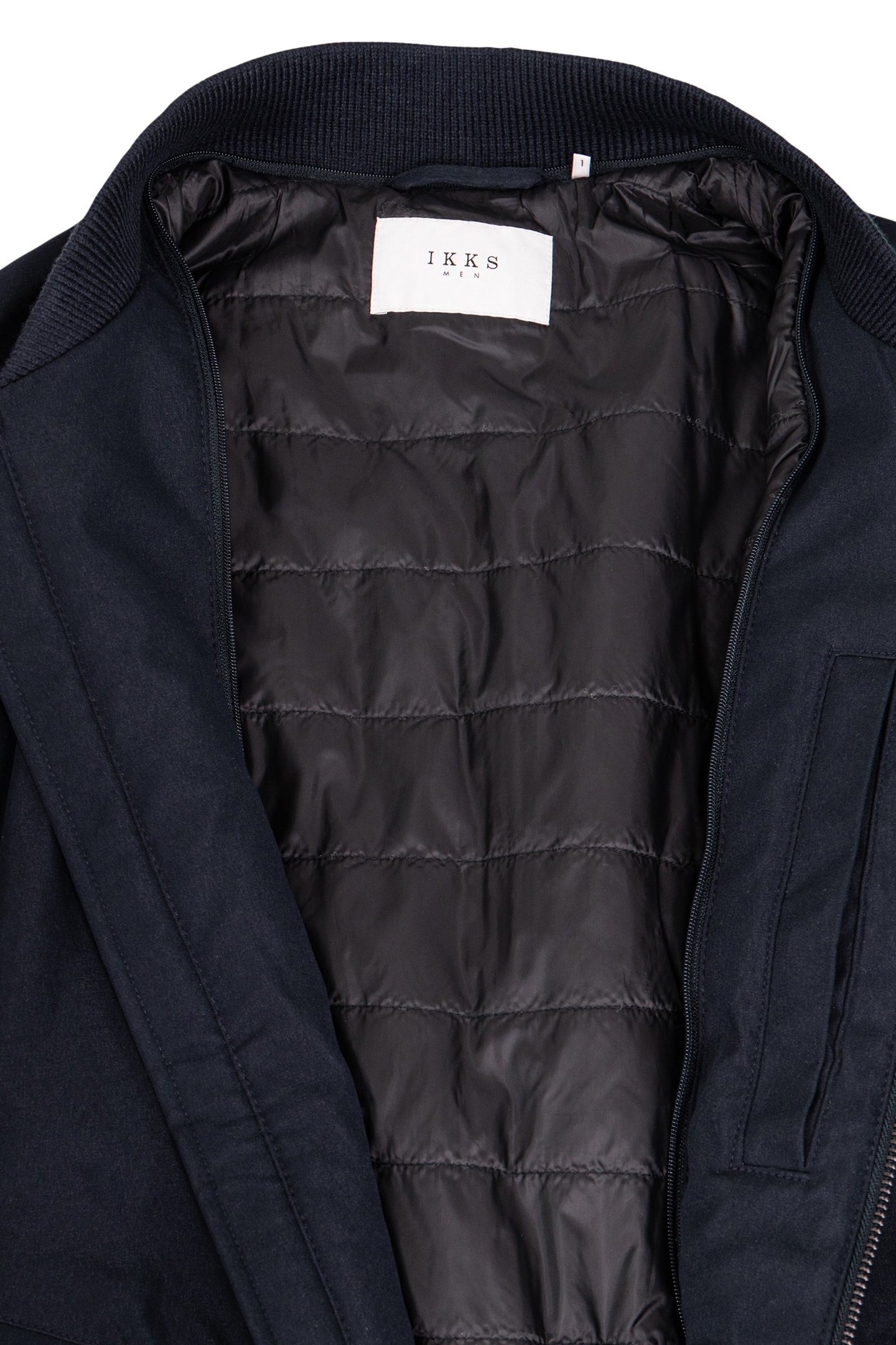 NAVY BOMBER WITH TRIM 8