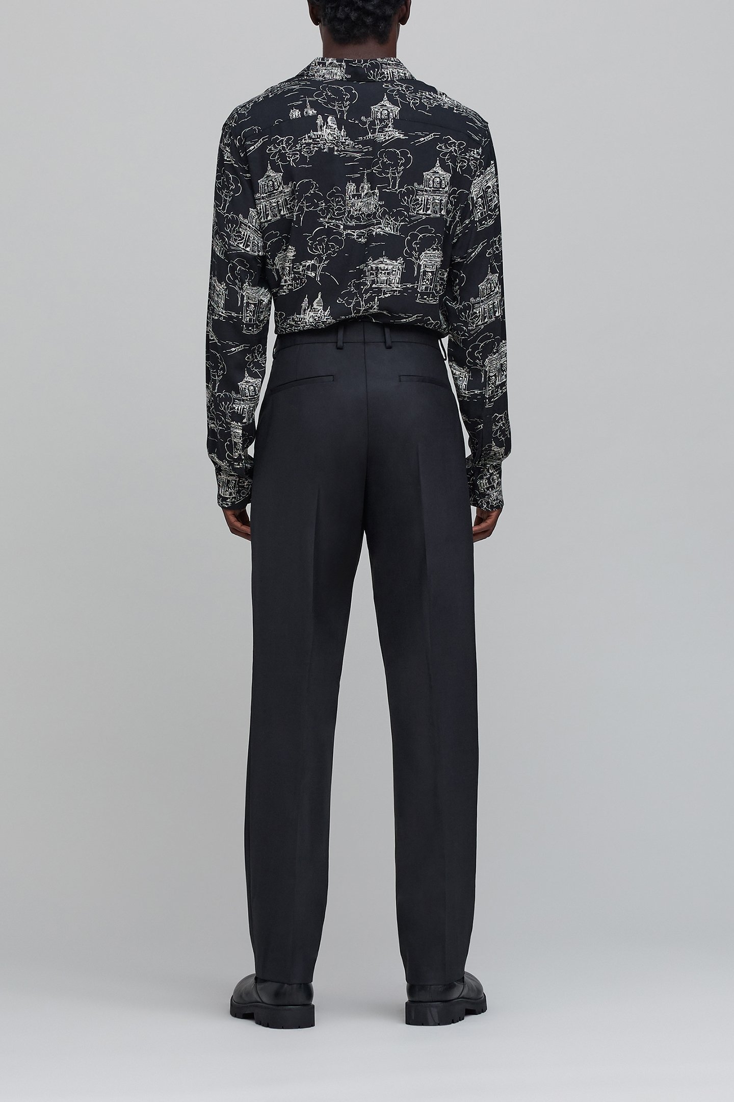 PURE EDITION-BLACK SUIT TROUSERS 4