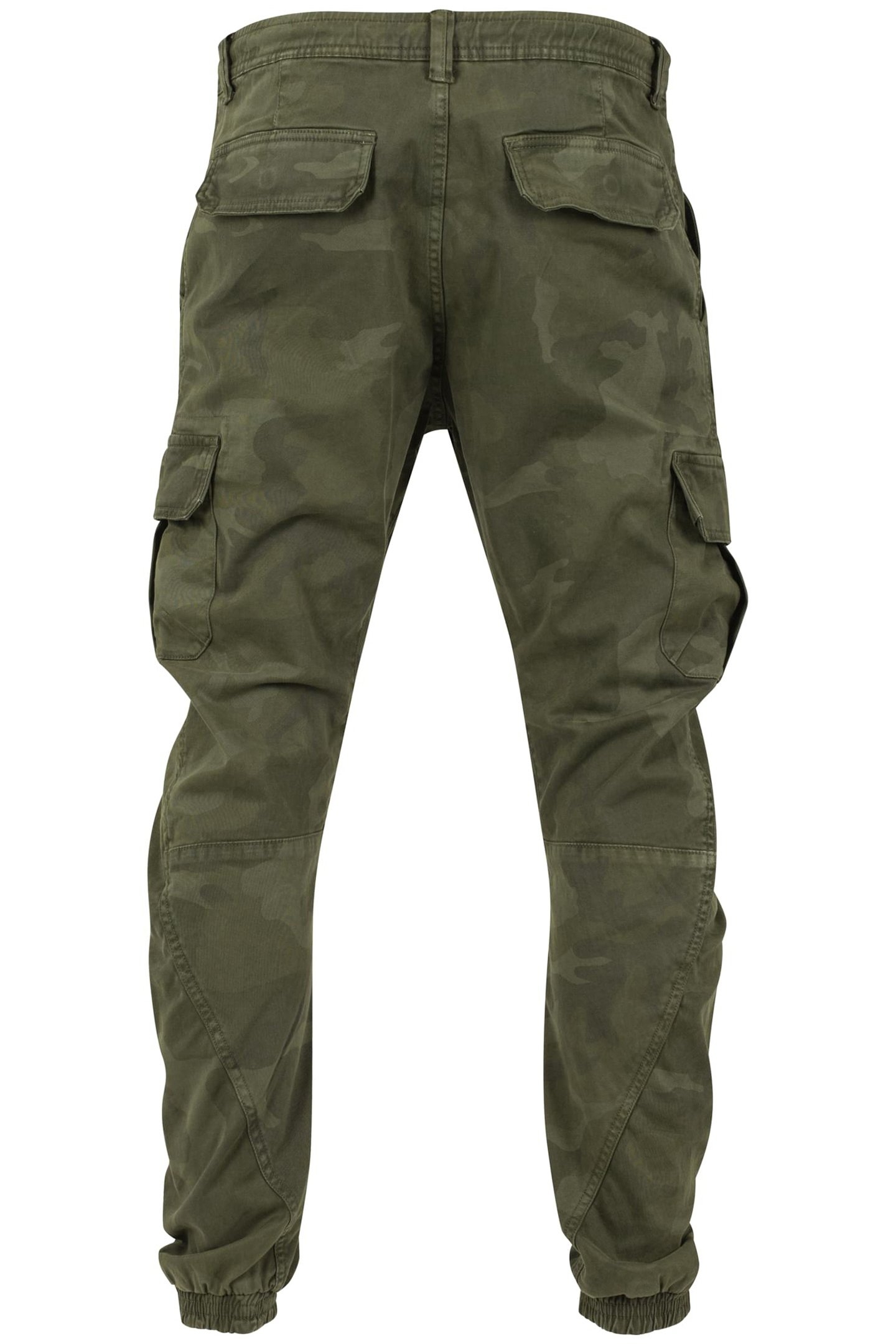 CARGO JOGGING PANTS OLIVE CAMO 2