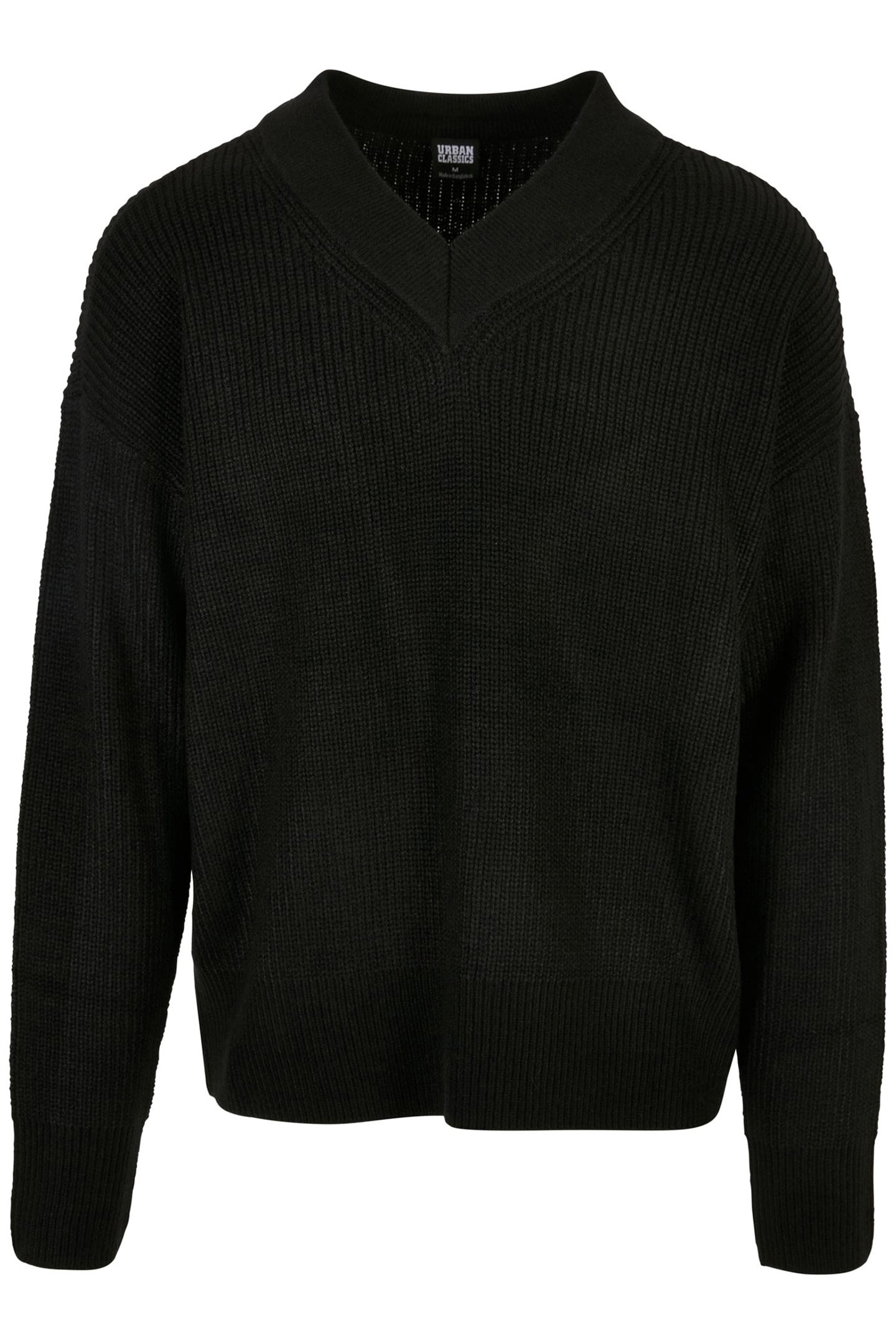V-NECK SWEATER BLACK 1