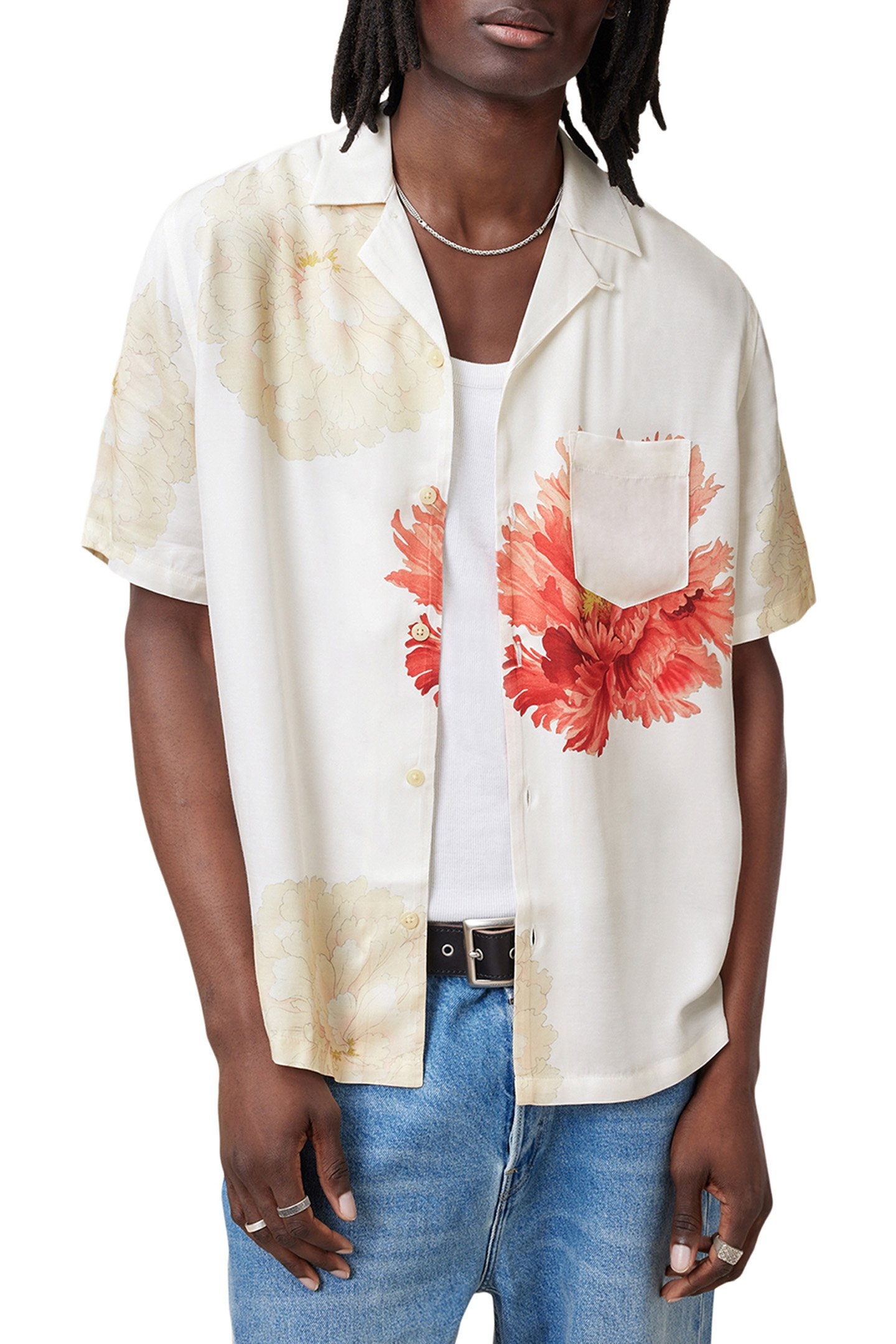 FLEUR SS SHIRT WHITE 6