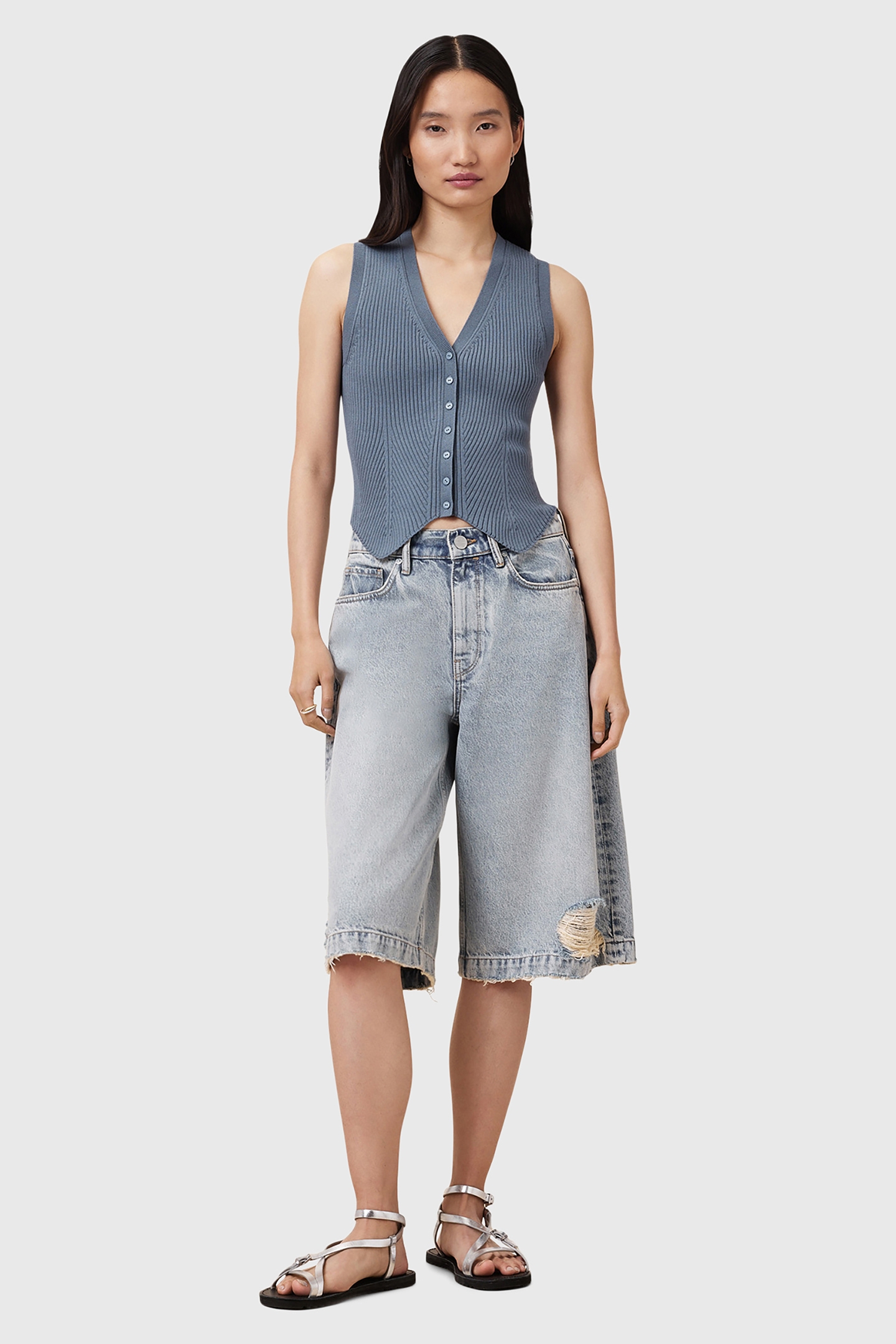 CRUZ WAISTCOAT FLINT GREY 3