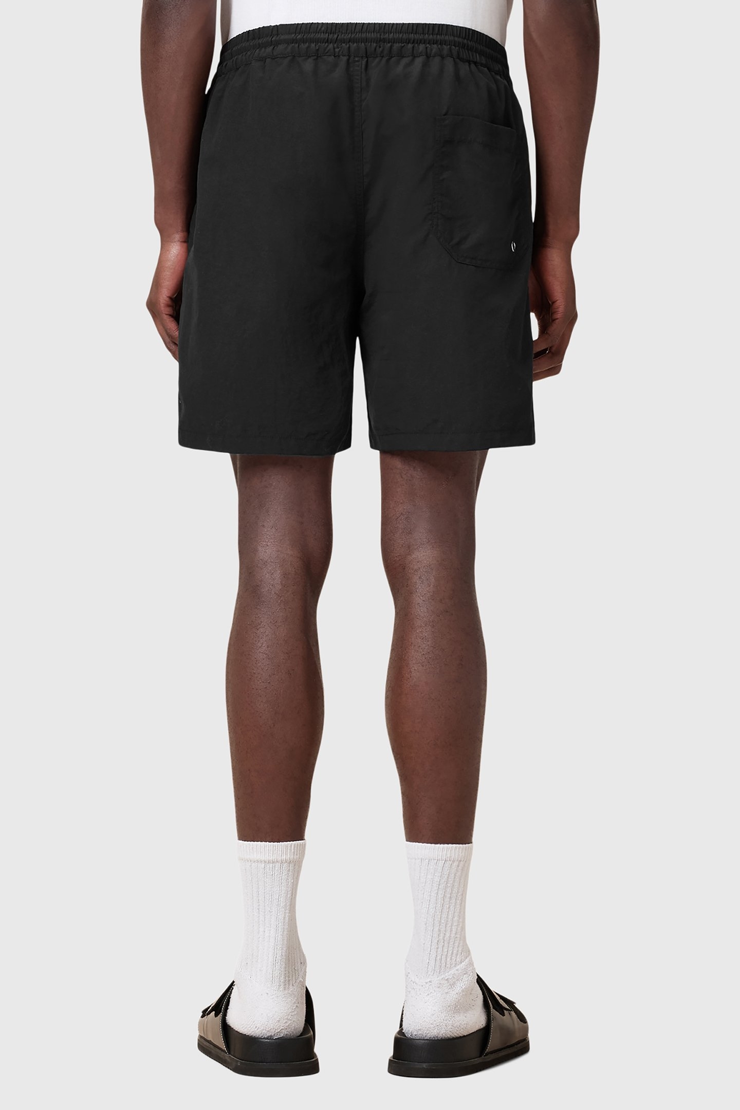 DISTORTION SWIMSHORT JET BLACK 2