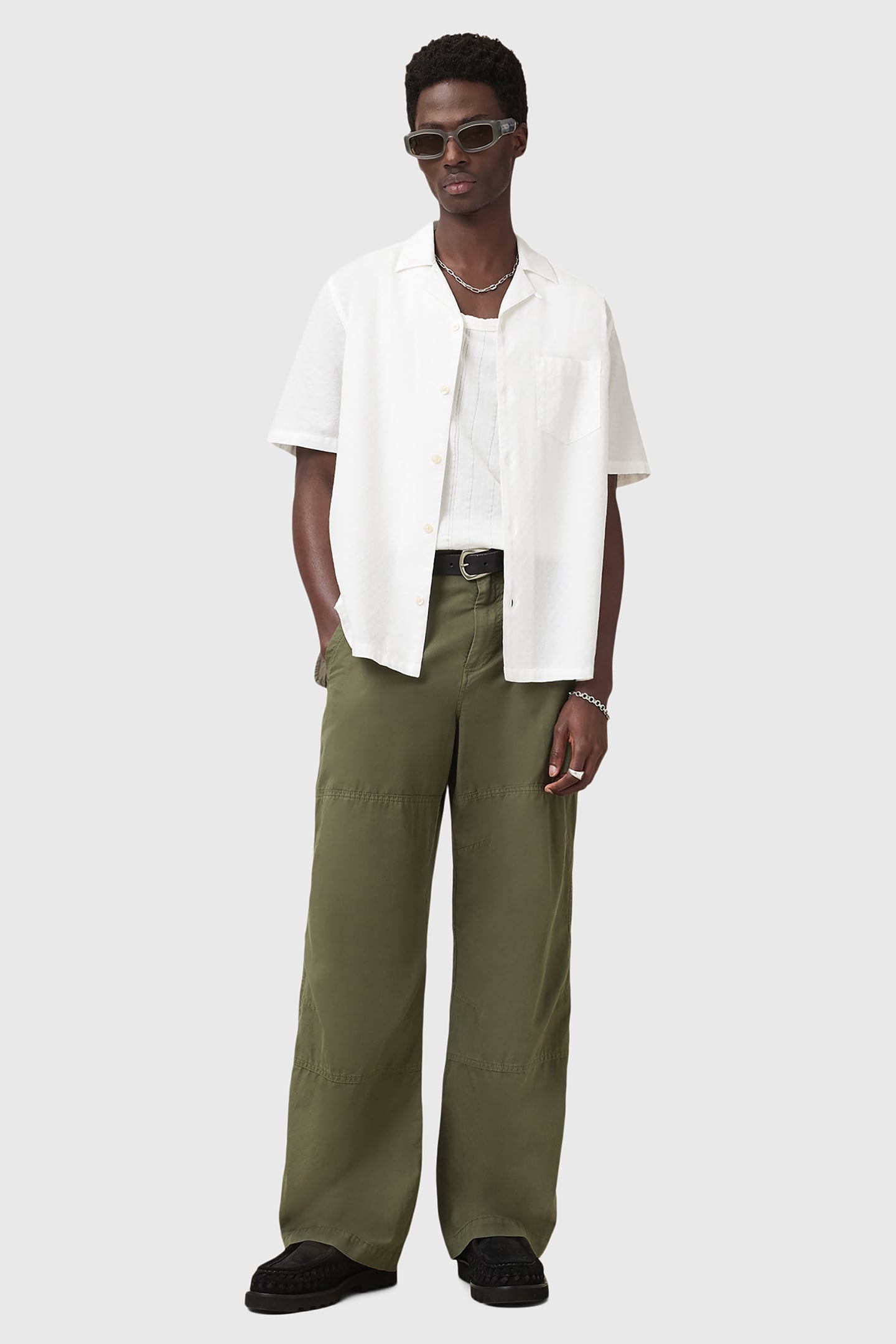 DEPOT TROUSER KHAKI GREEN 3