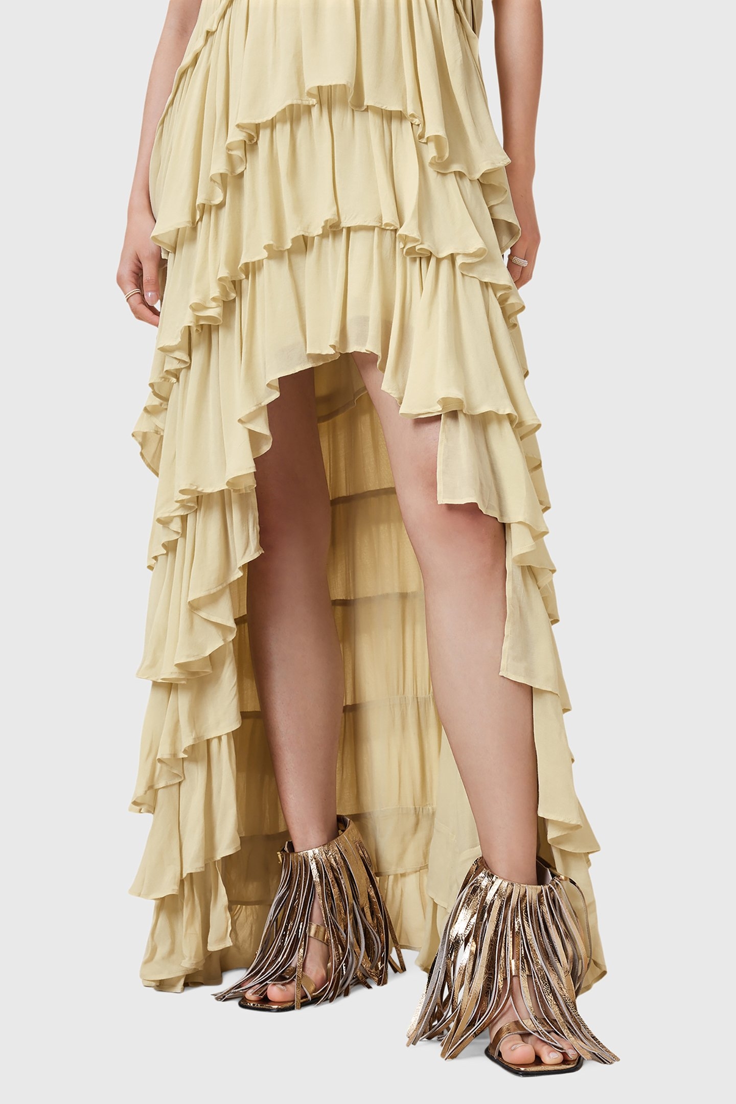 CAVARLY DRESS JADE GREEN 6