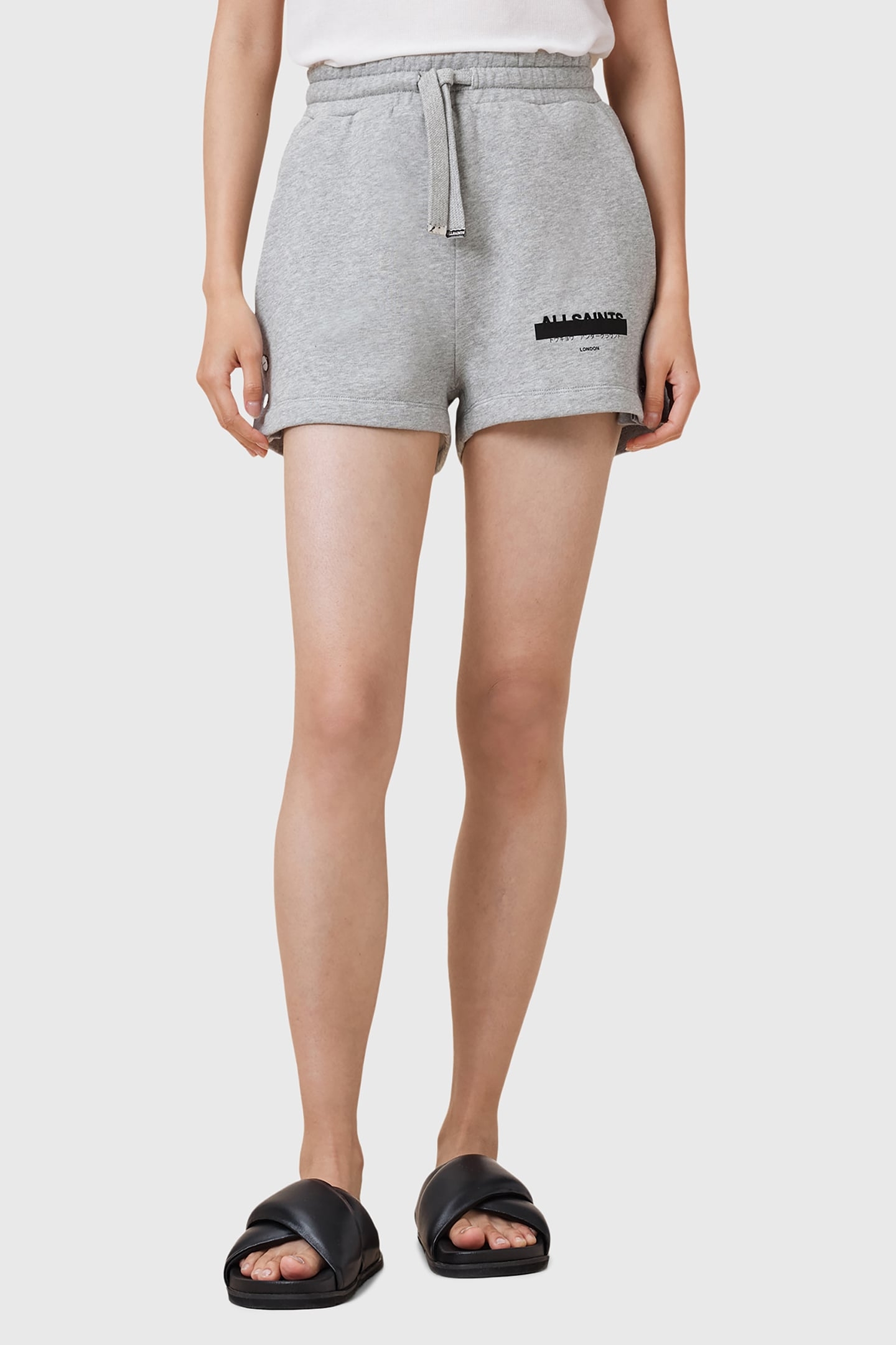 SORRI SWEATSHORT GREY MARL 1