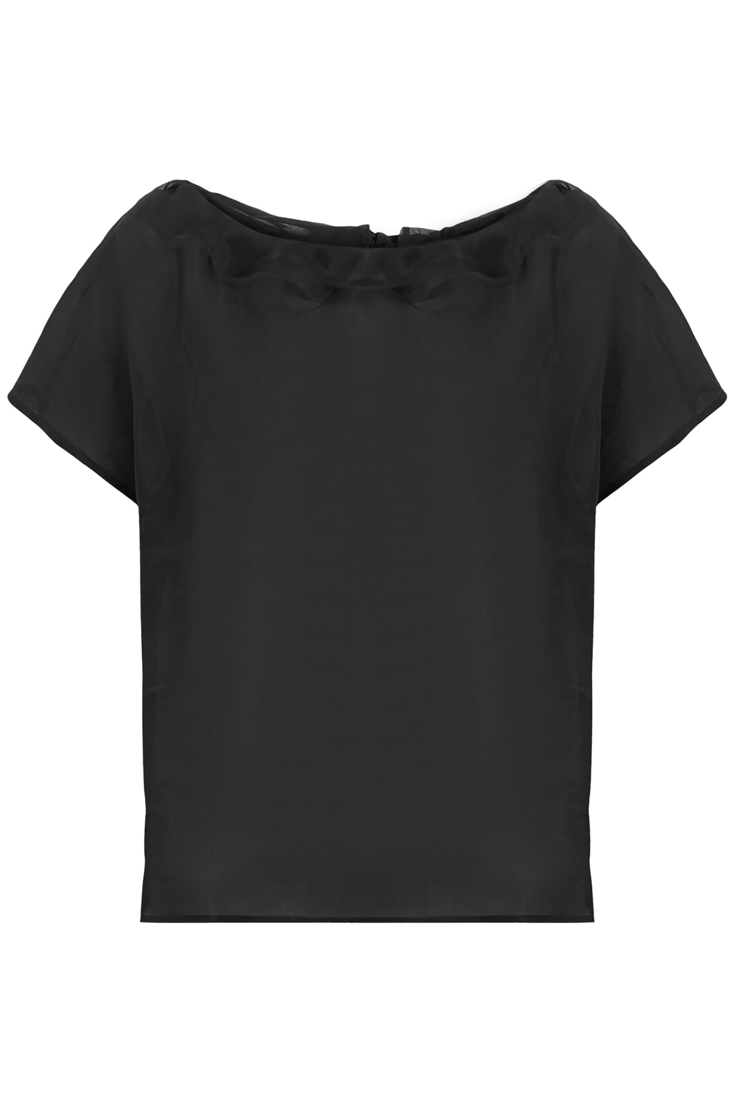 TRISHA SHEER TOP BLACK 4