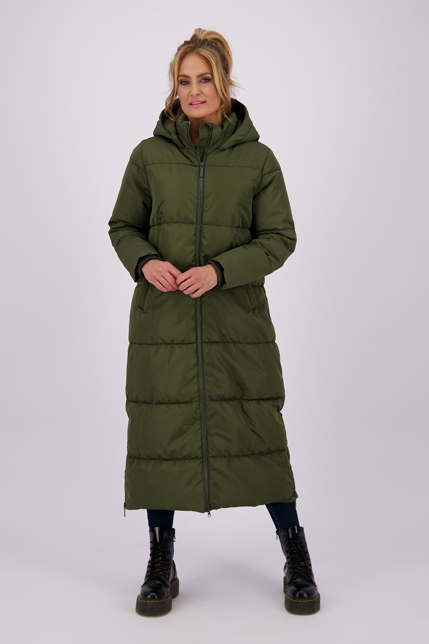 TEVINA JACKETS DARK ARMY GREEN 1