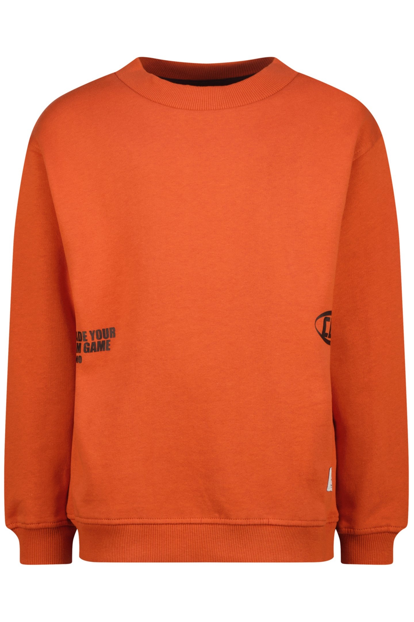 BOYS NADILIE SWEATER MOCCA OTANGE 1