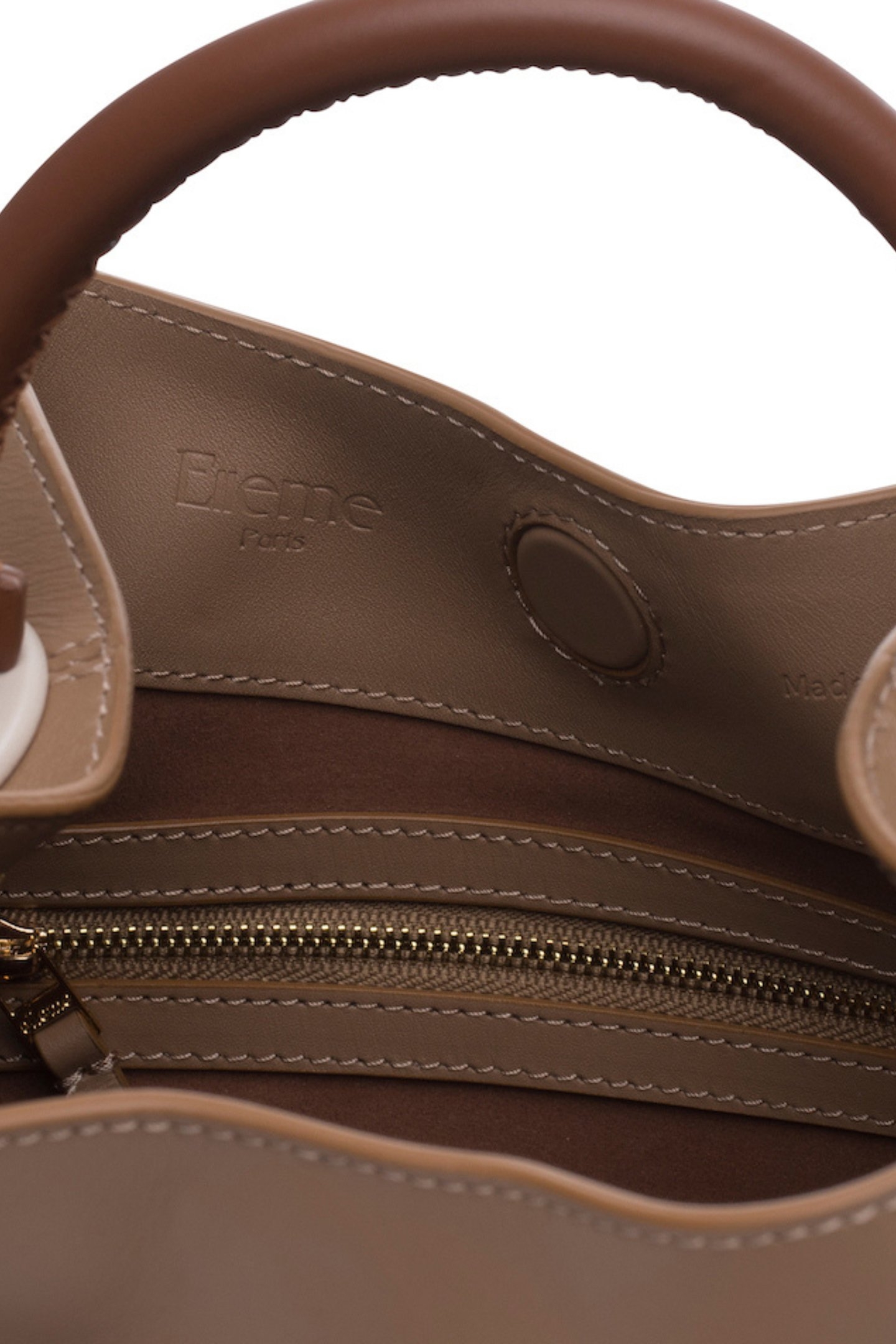 RAISIN LEATHER CAMEL/ VOLCANO 3